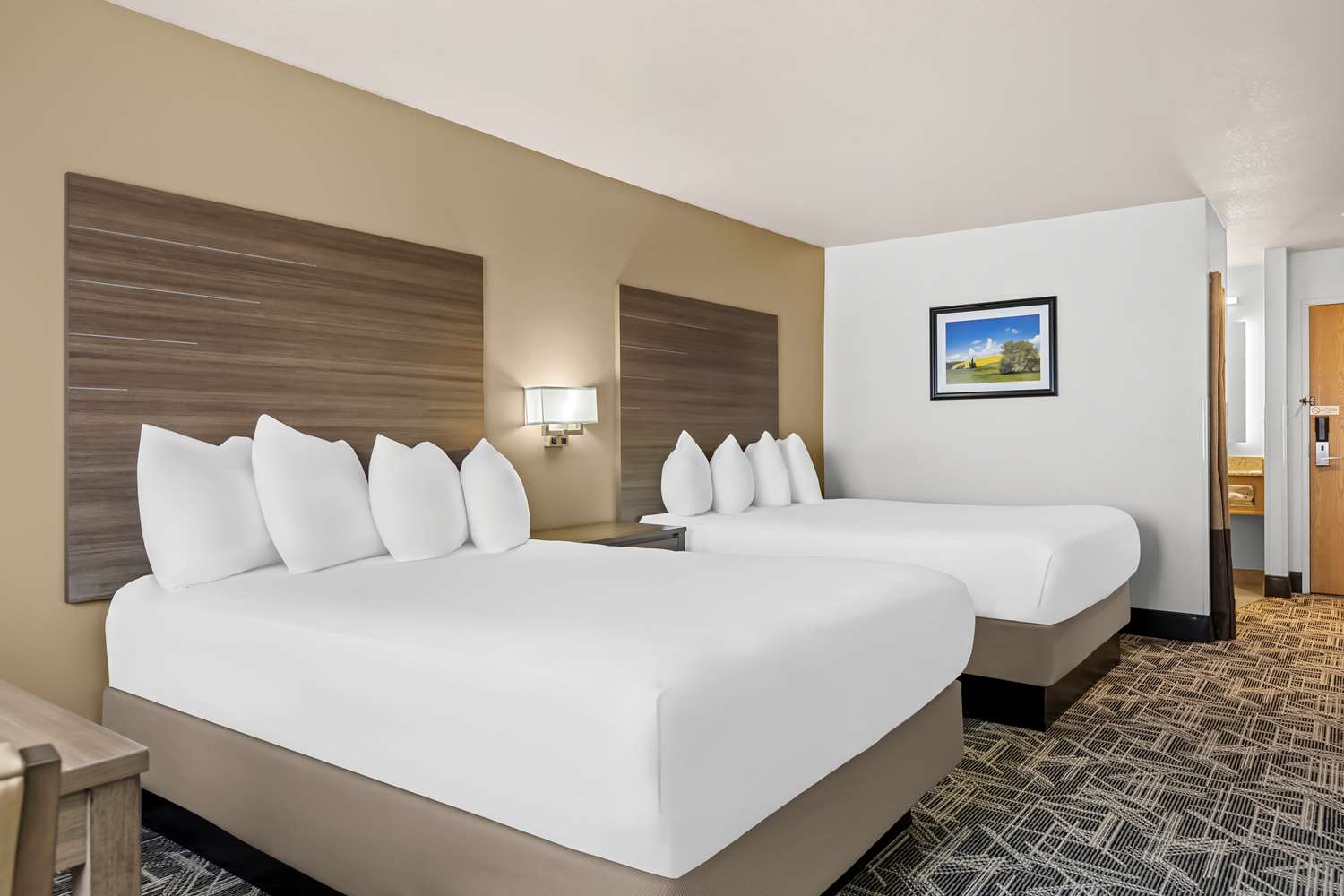 غرفة بسريرين كوين، Best Western Plus Caldwell Inn & Suites 4/5