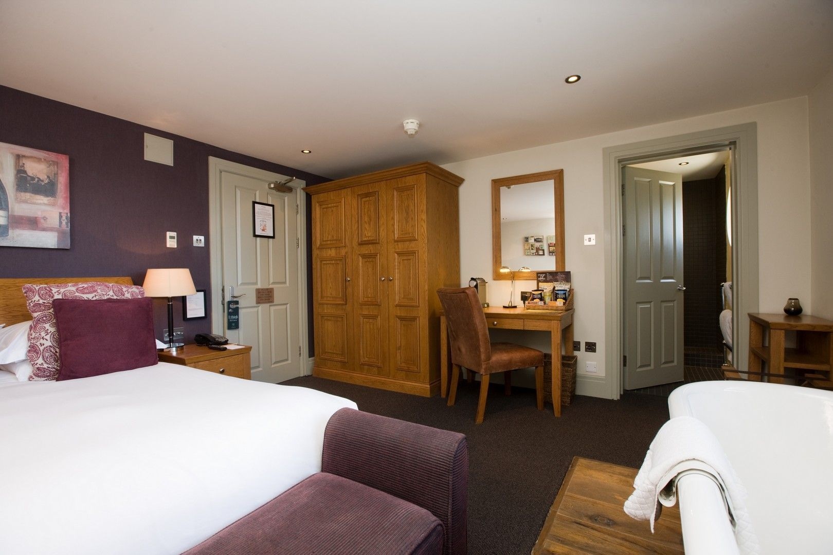 غرفة ديلوكس بسرير كوين، Hotel Du Vin & Bistro Cheltenham 2/4
