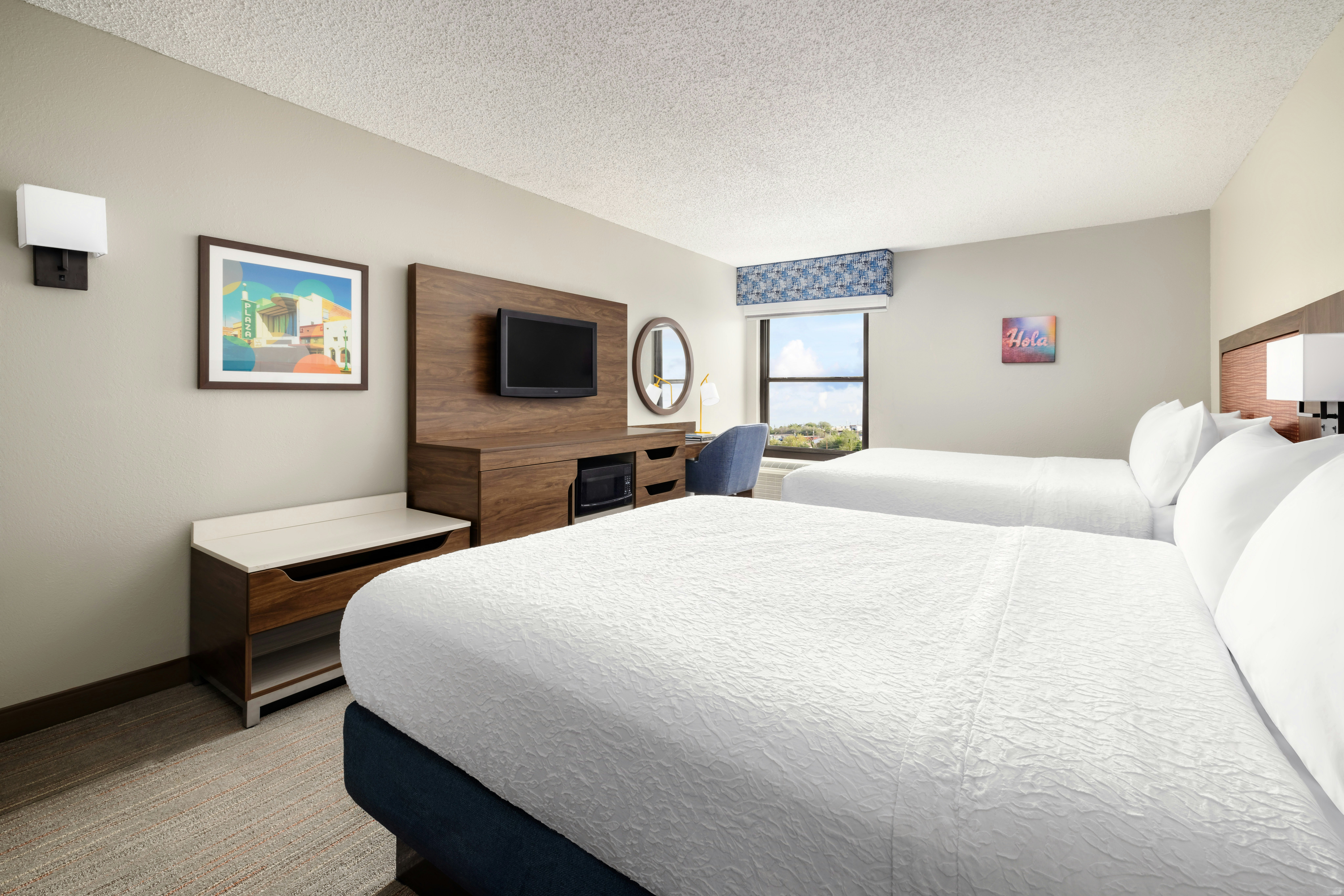 ROOM, 2 DOUBLE BEDS