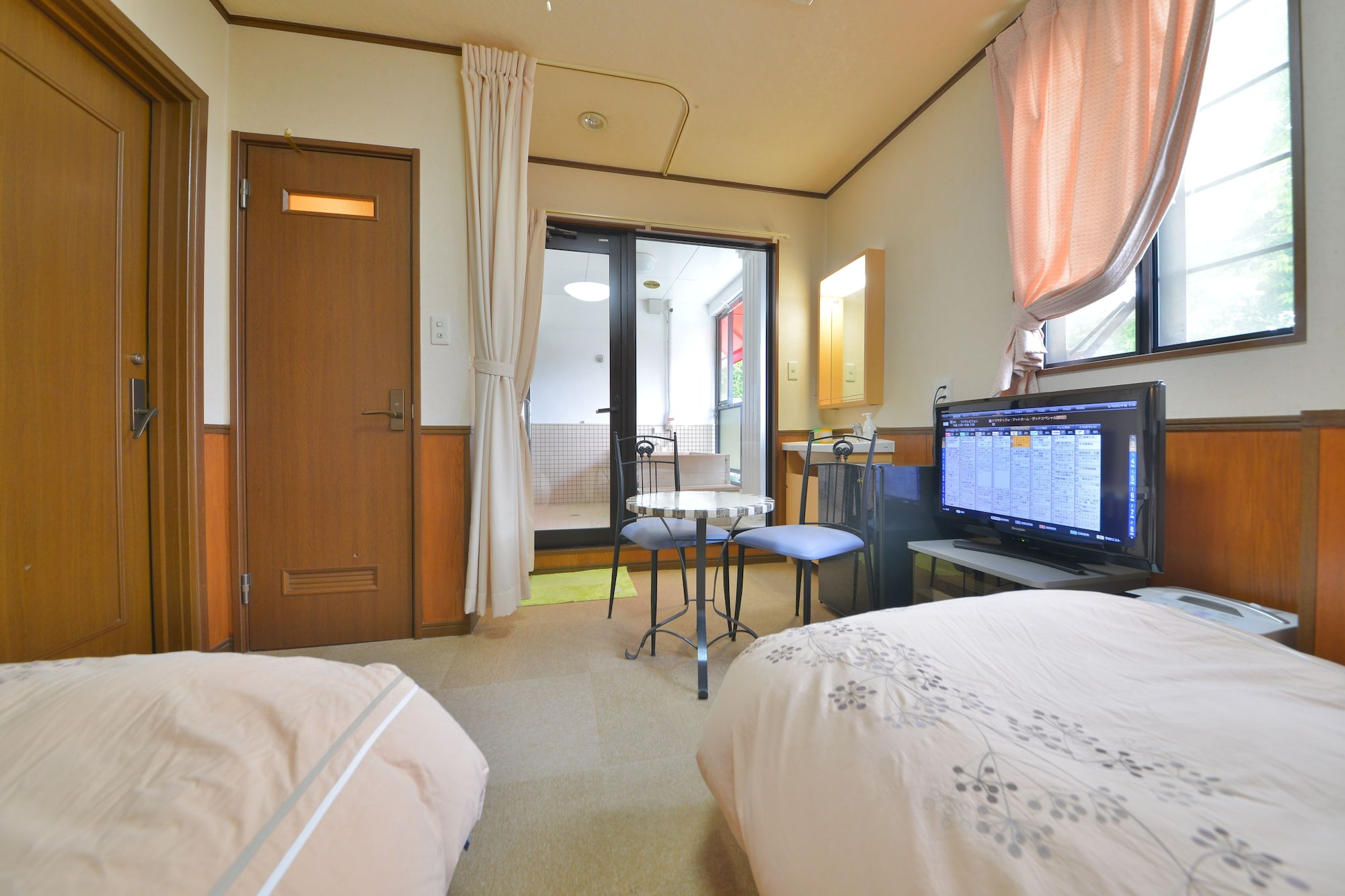 Room, Twin Beds, Outdoor Bath, Smoking