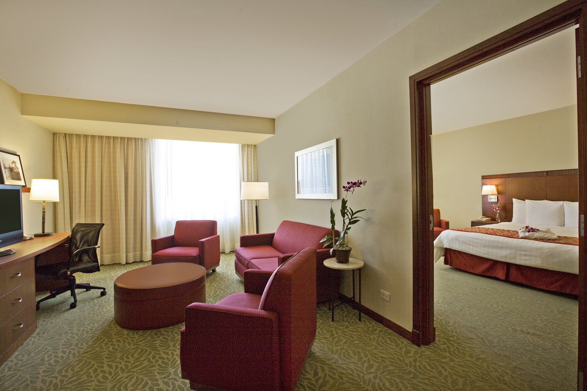 جناح جونيور بغرفة نوم واحدة، Courtyard by Marriott Panama Multiplaza Mall 3/6