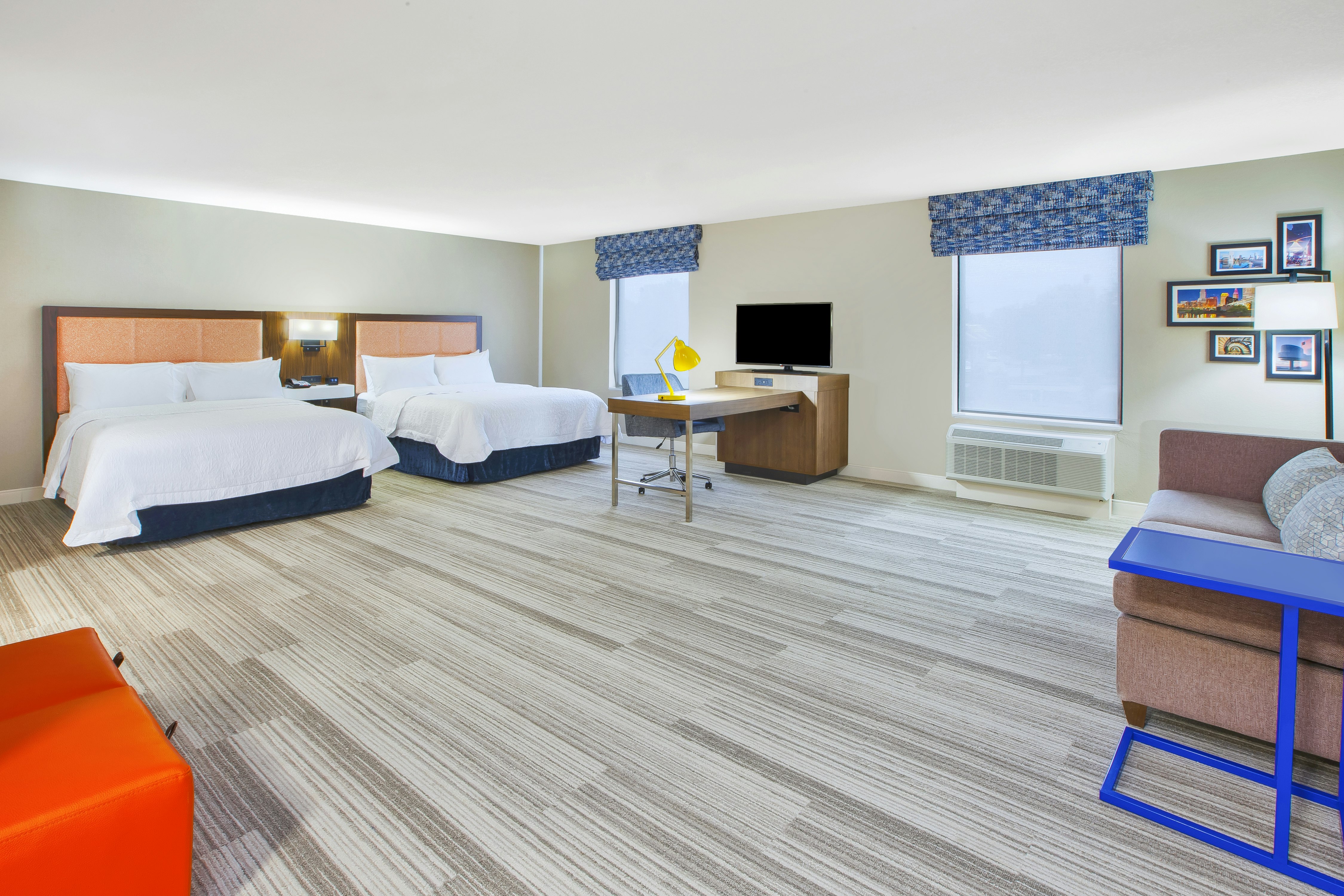 Studio, 2 Queen Beds
