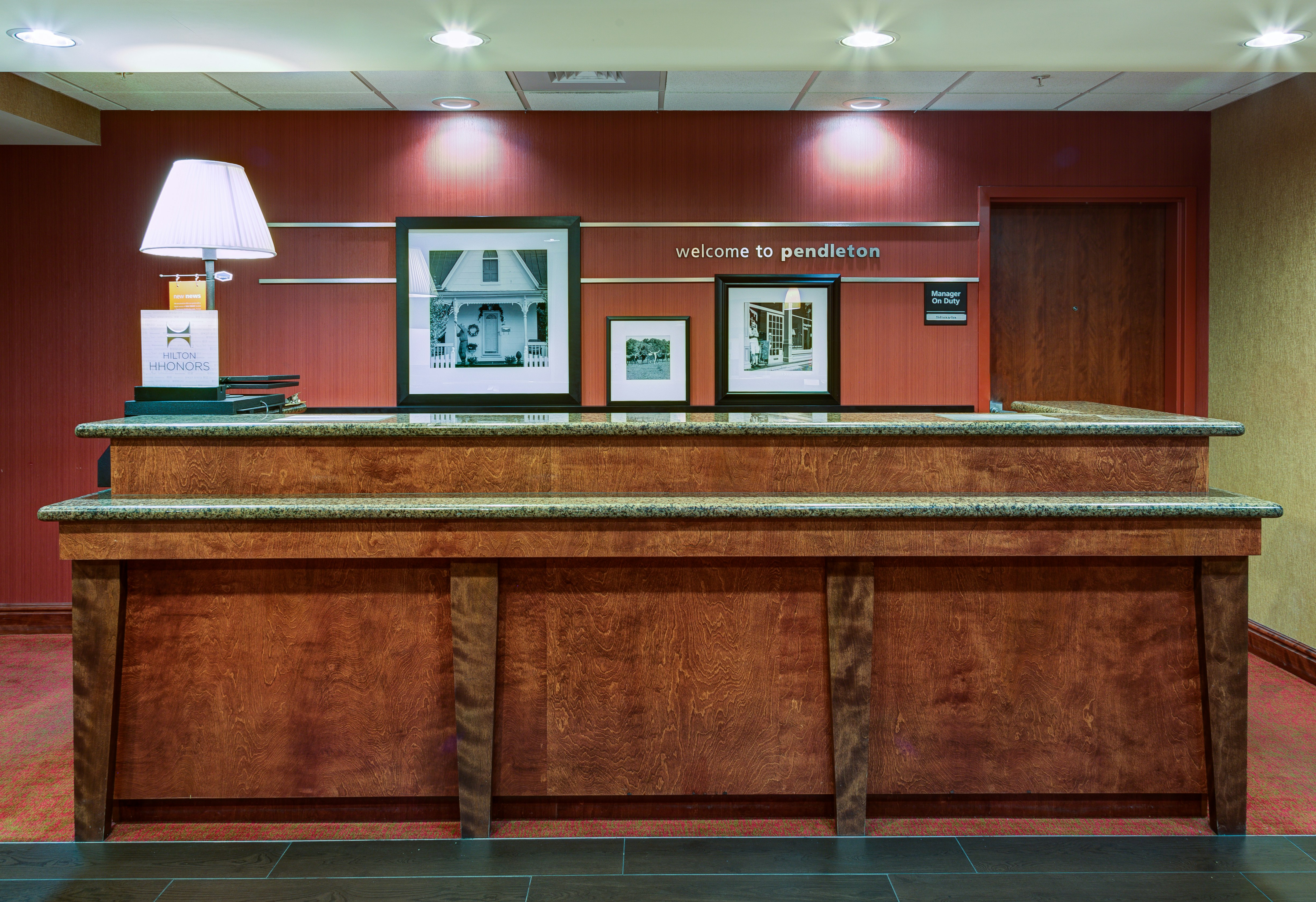 Hampton Inn Pendleton 12/57