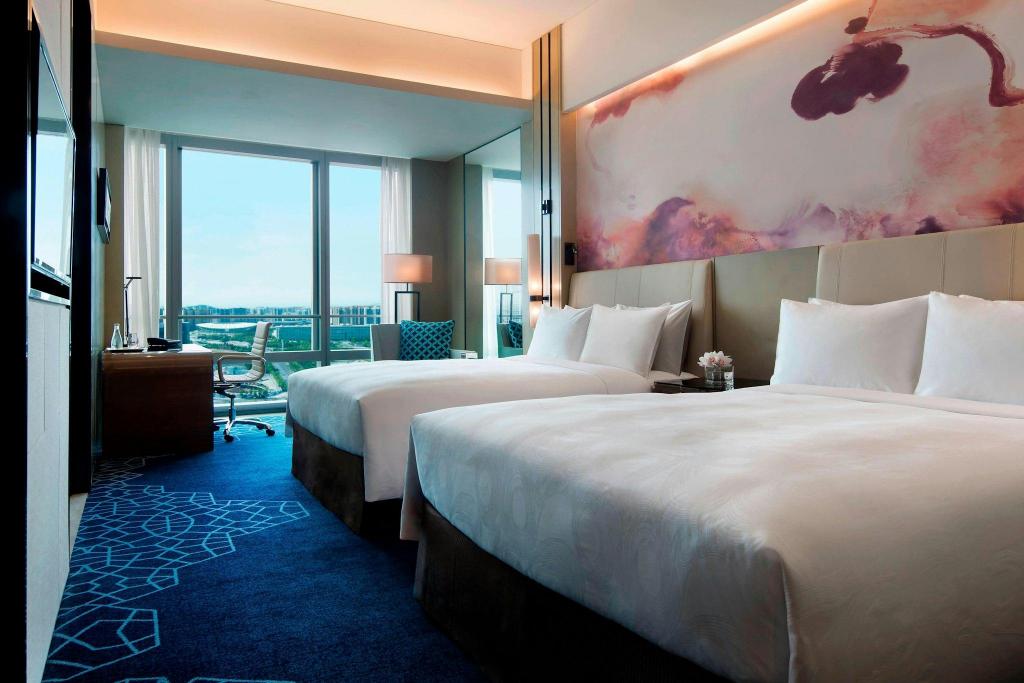 Guest Room, 2 Double Beds, City View, Main Tower
