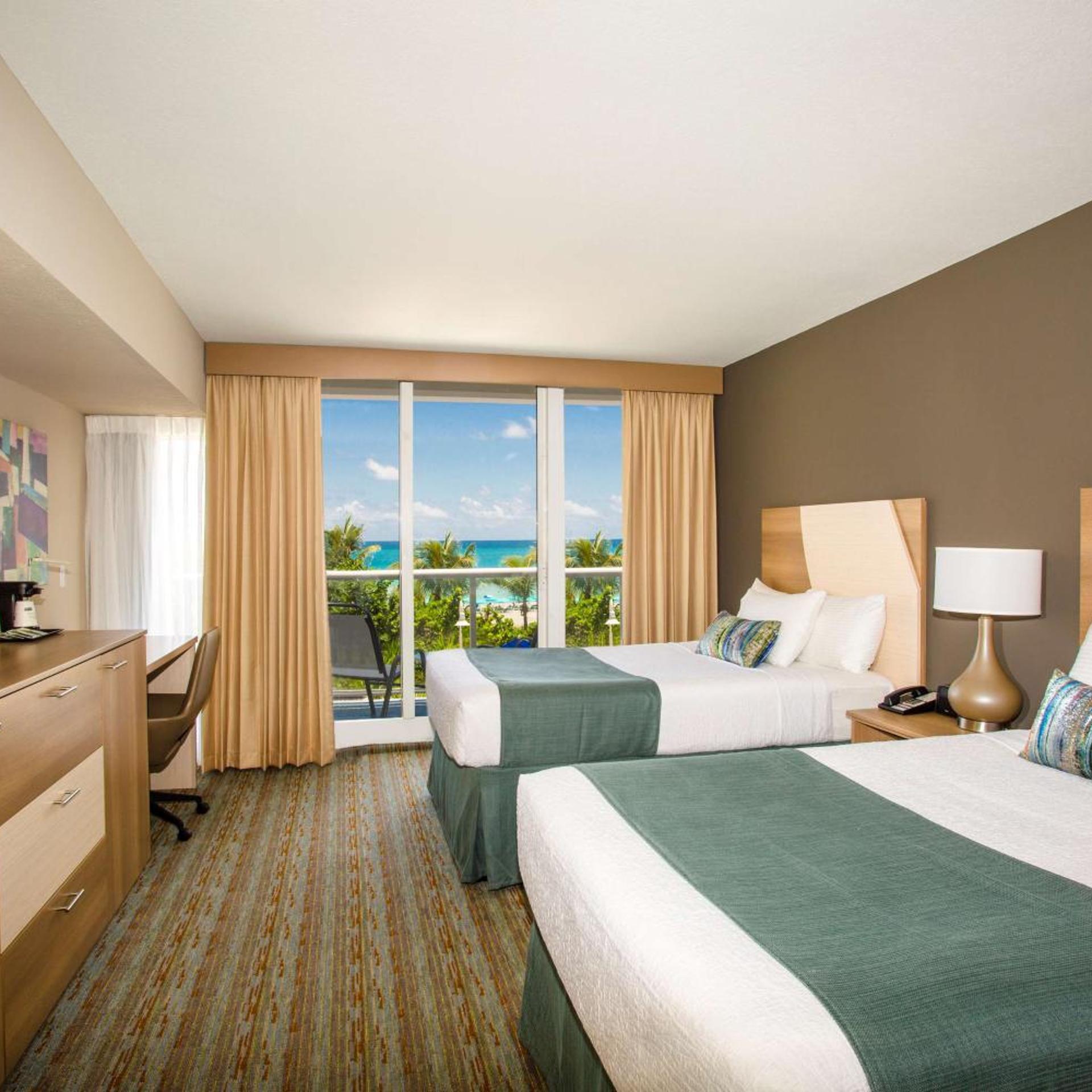 Room, 2 Double Beds, Ocean Front