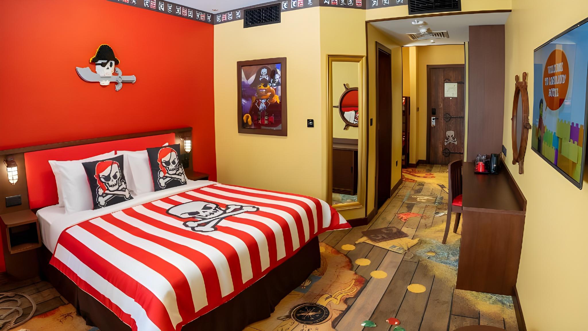 Theme, Pirate, Double Bed