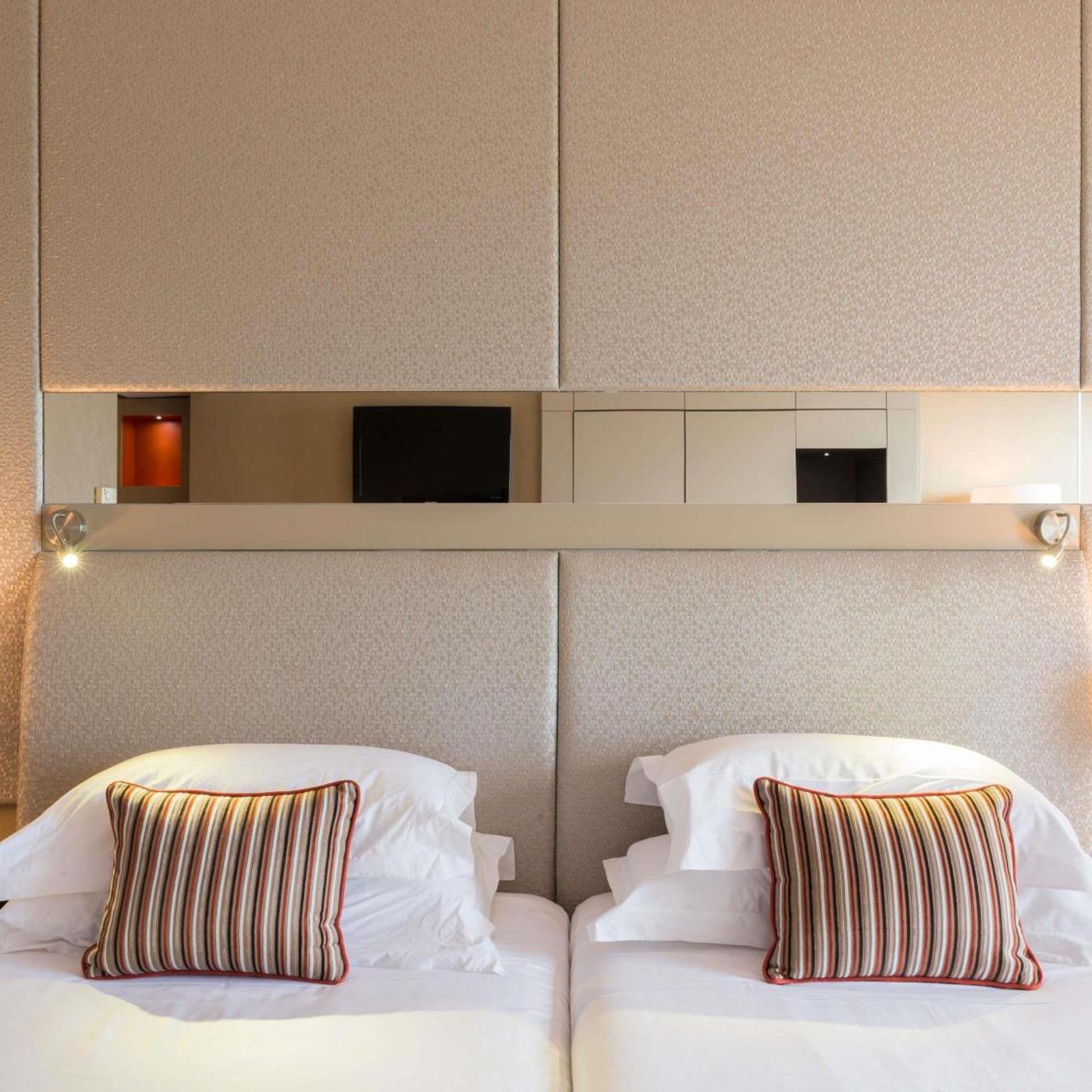 غرفة بريفيليج بسرير مزدوج أو سريرين منفصلين بإطلالة على البحر بشرفة، Mercure San Sebastian Monte Igueldo 8/10