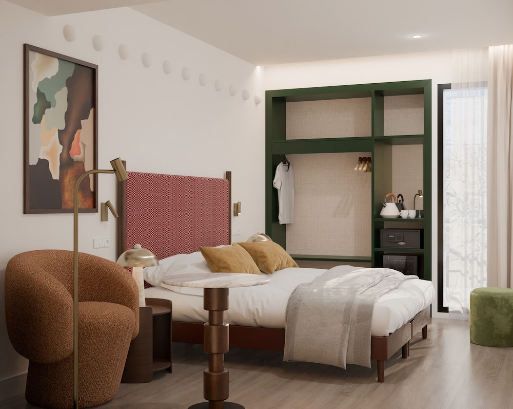 غرفة رباعية بسرير مزدوج وسريرين منفصلين، Casa Falcao Boutique Hotel by Aspasios 6/9