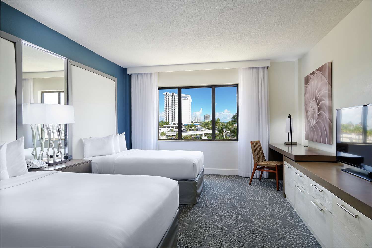 ROOM, 2 DOUBLE BEDS, COURTYARD VIEW, MARINA BUILDING