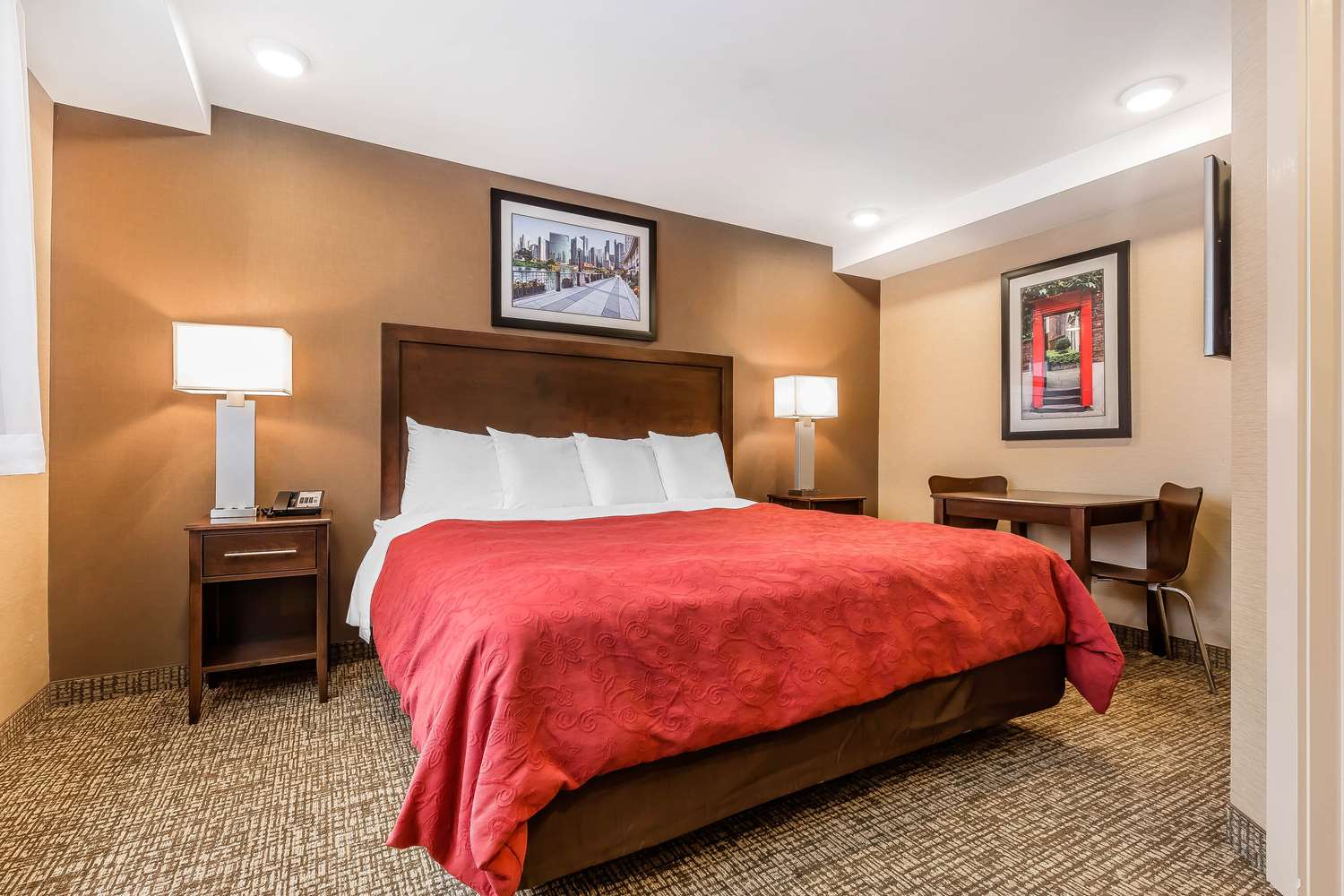 غرفة بسرير كينج، Rodeway Inn Chicago-Evanston 3/5