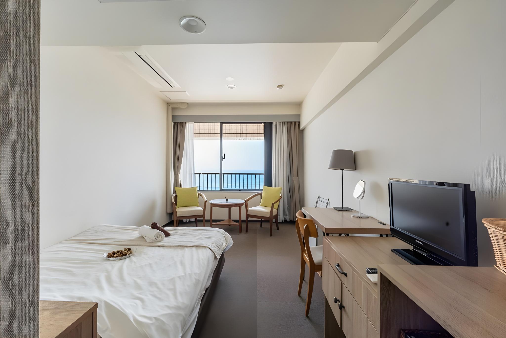 Semi Room, Semi Double Bed, Ocean View