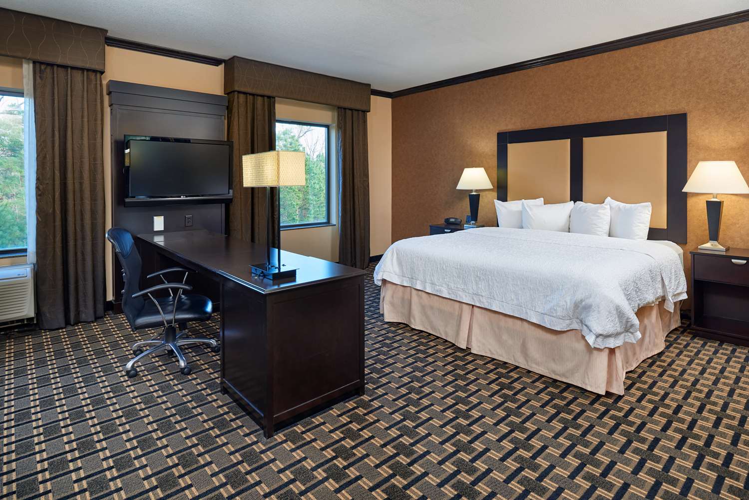 جناح استوديو بسرير كينج مع أريكة، Hampton Inn and Suites Longview North 4/6