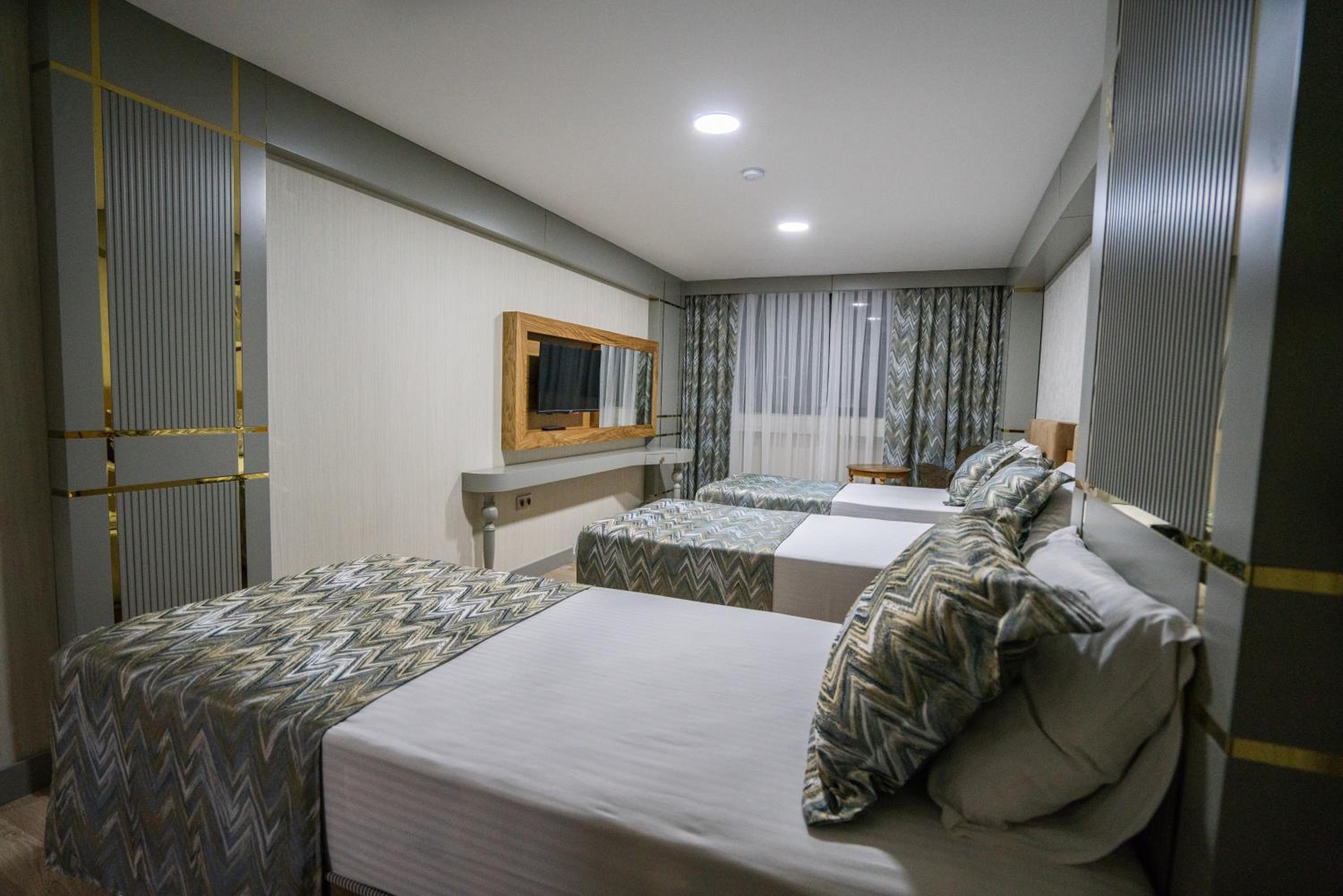 غرفة كومفورت ثلاثية، Lion City Hotel Kizilay 5/9