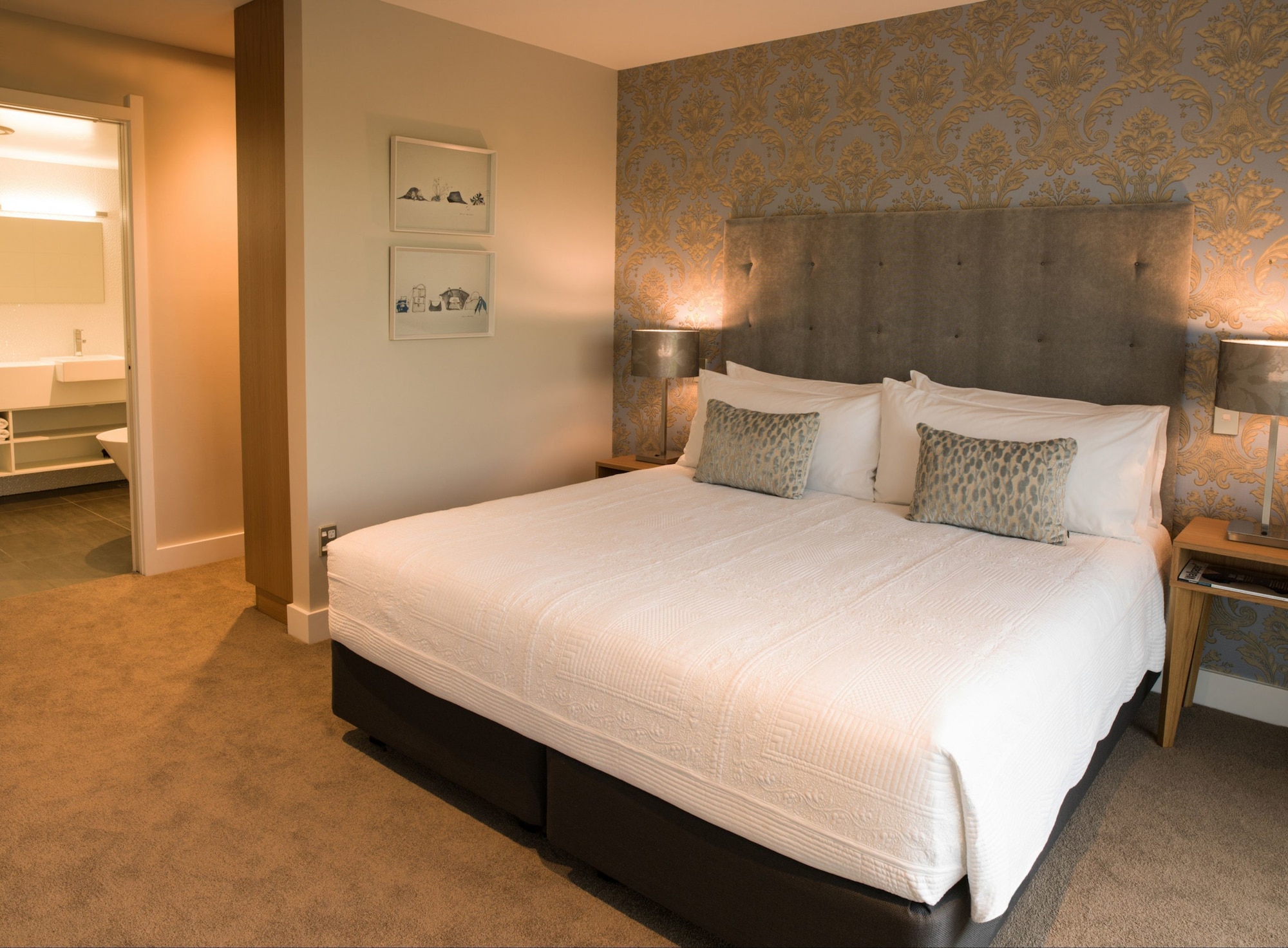 Room at Porters Boutique Hotel, HAVELOCK NORTH