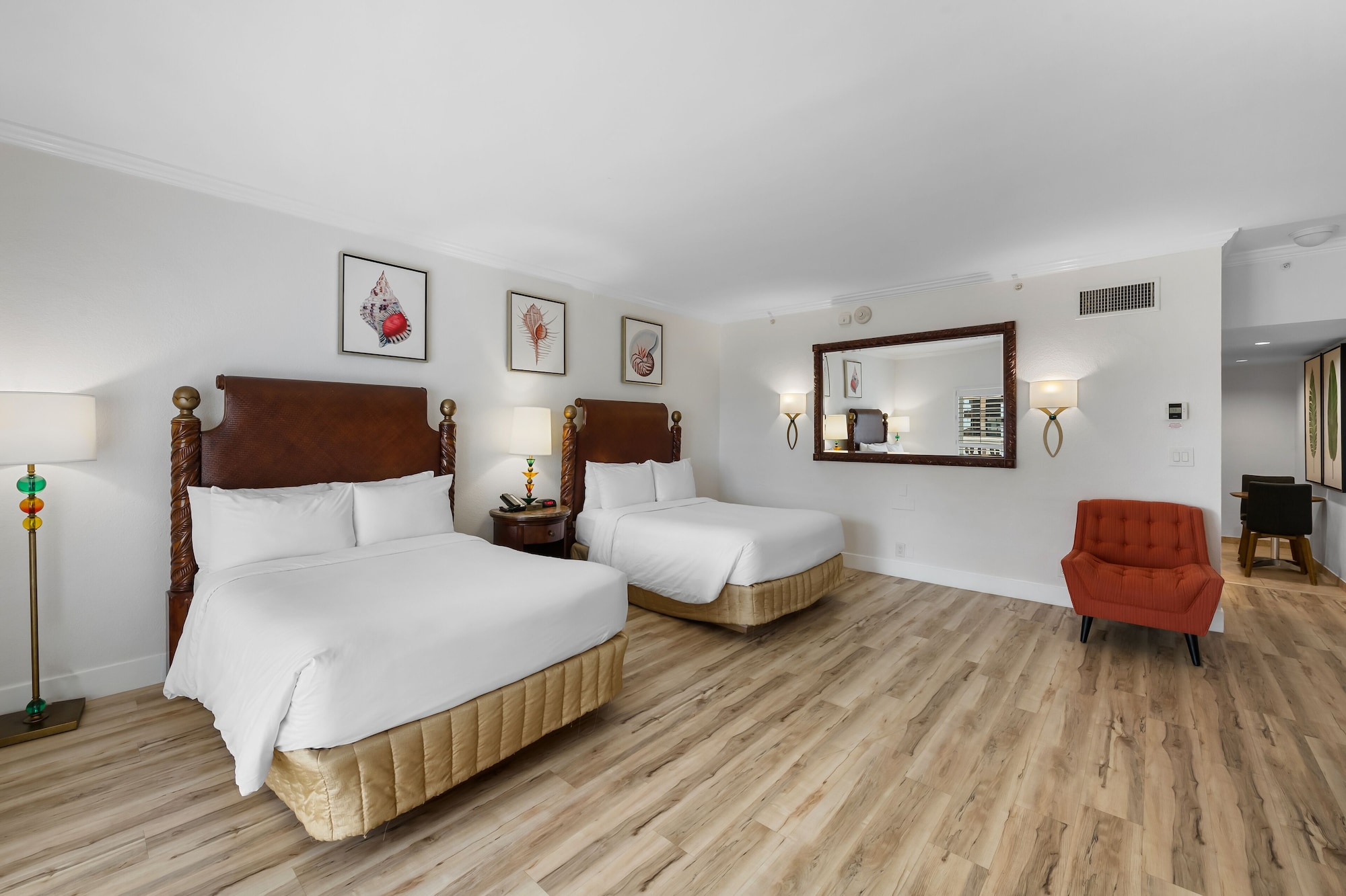 Room, 2 Double Beds, Ocean Front