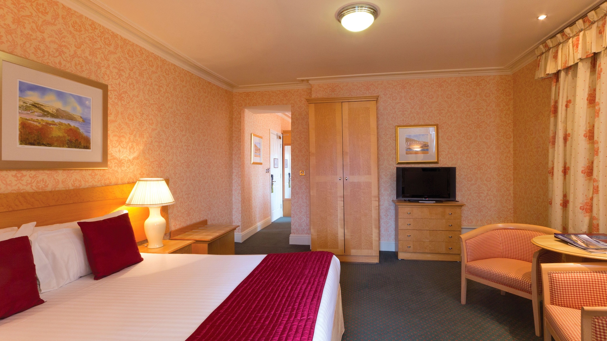 Room, Double Bed, Front View