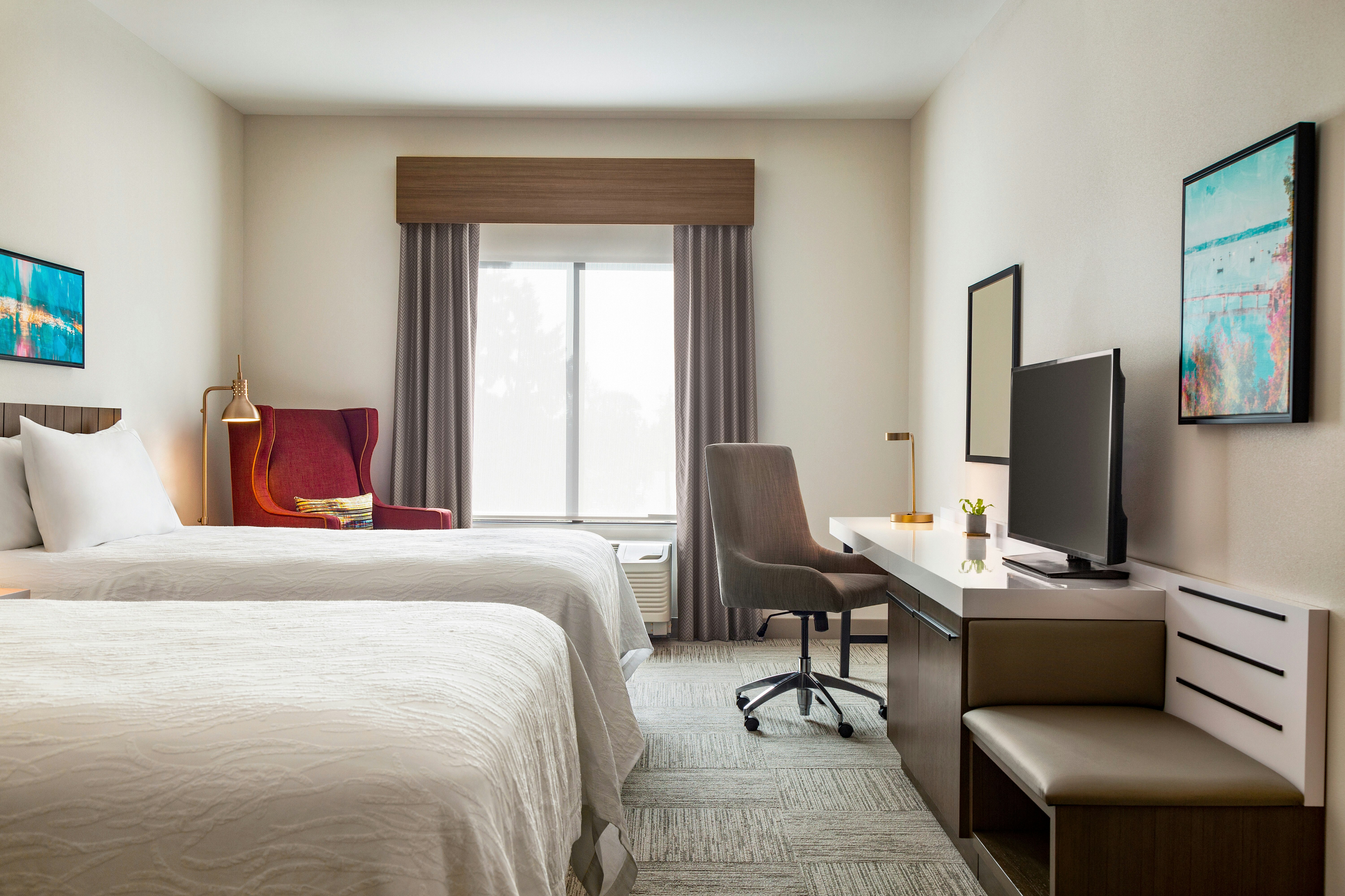 Room, 2 Queen Beds, Courtyard View