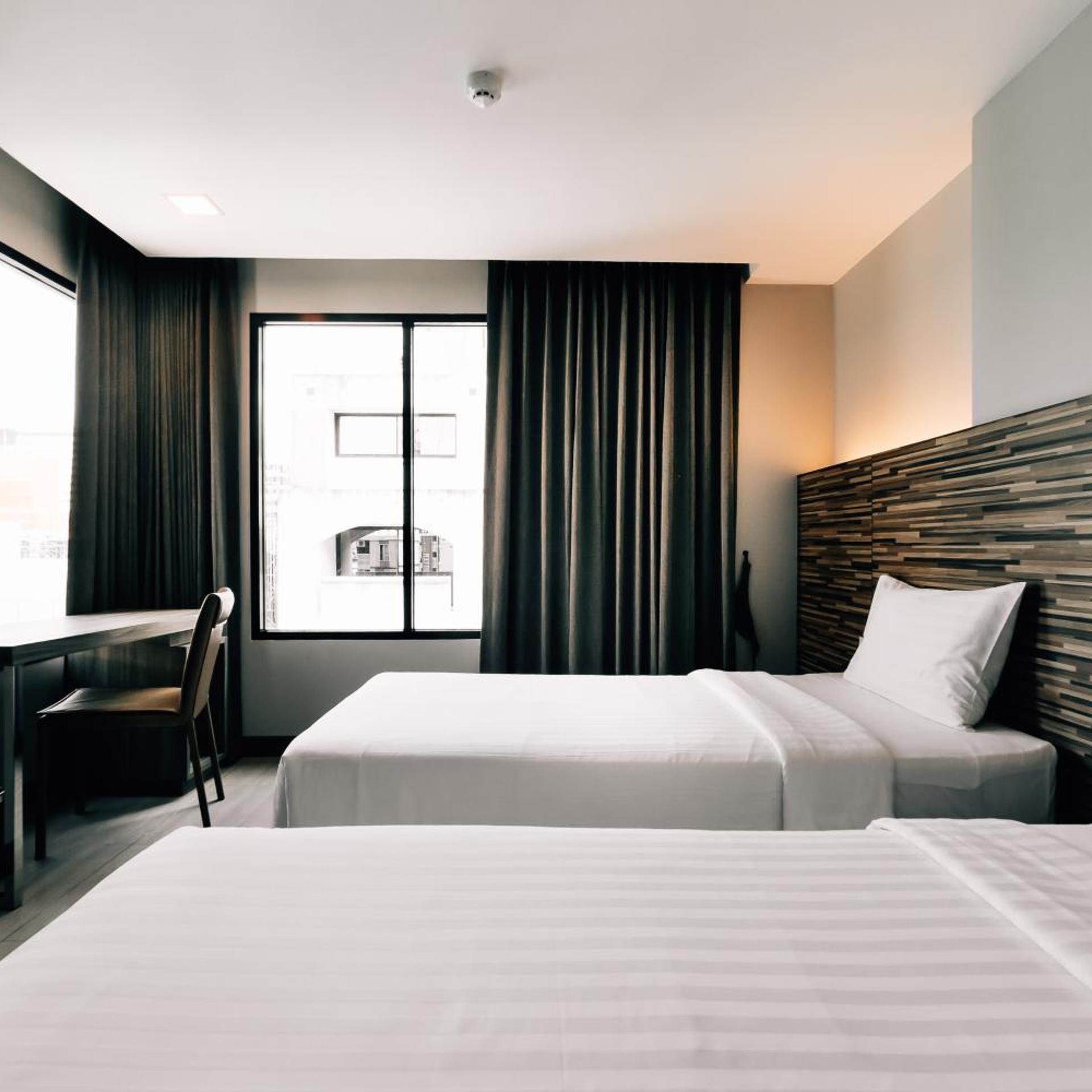 غرفة عصرية ديلوكس بسرير مزدوج أو سريرين منفصلين، SPENZA HOTEL 10/10