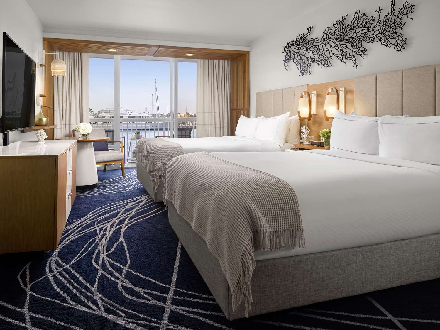 ROOM, 2 DOUBLE BEDS, BALCONY