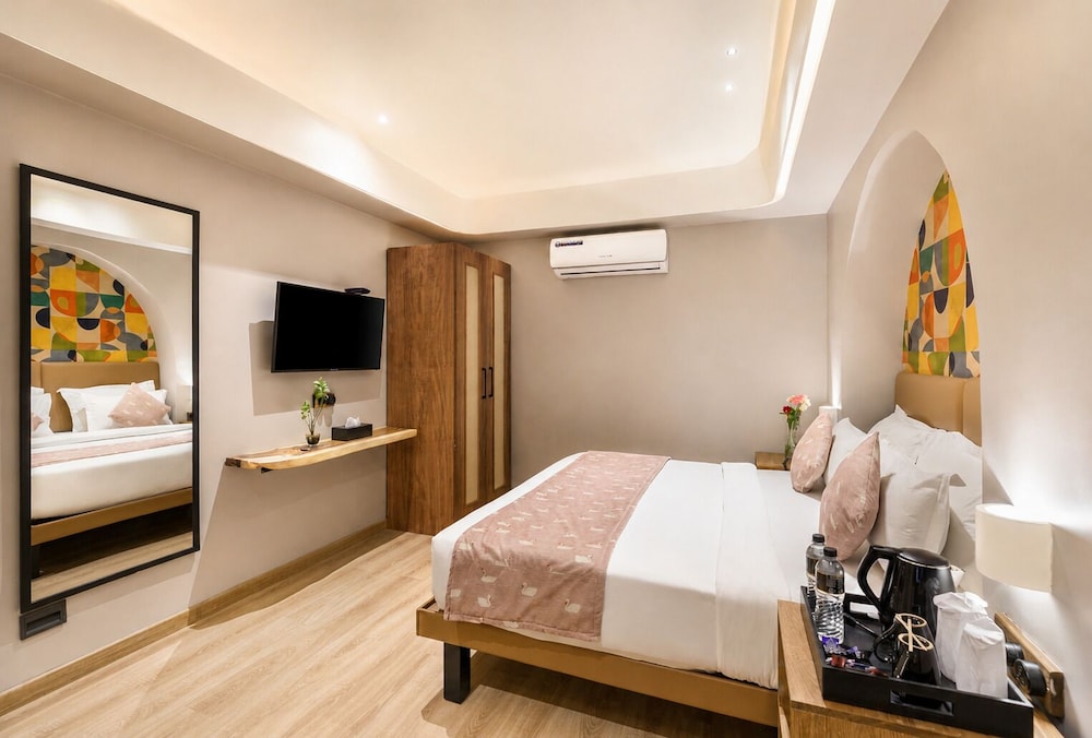 غرفة تنفيذية بسرير مزدوج، HOTEL POONAM HAVELI 8/10
