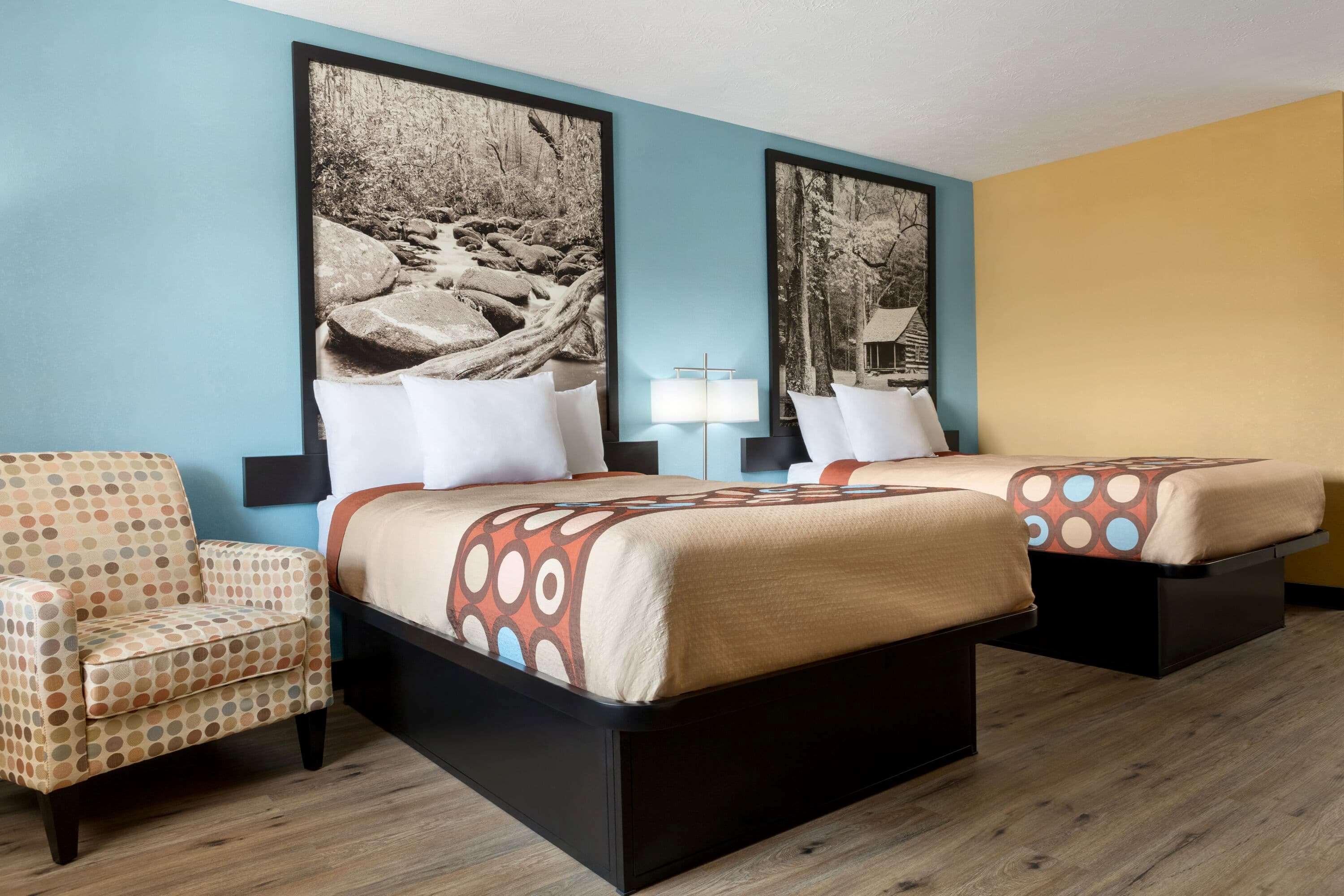 Room, 2 Double Beds, Smoking