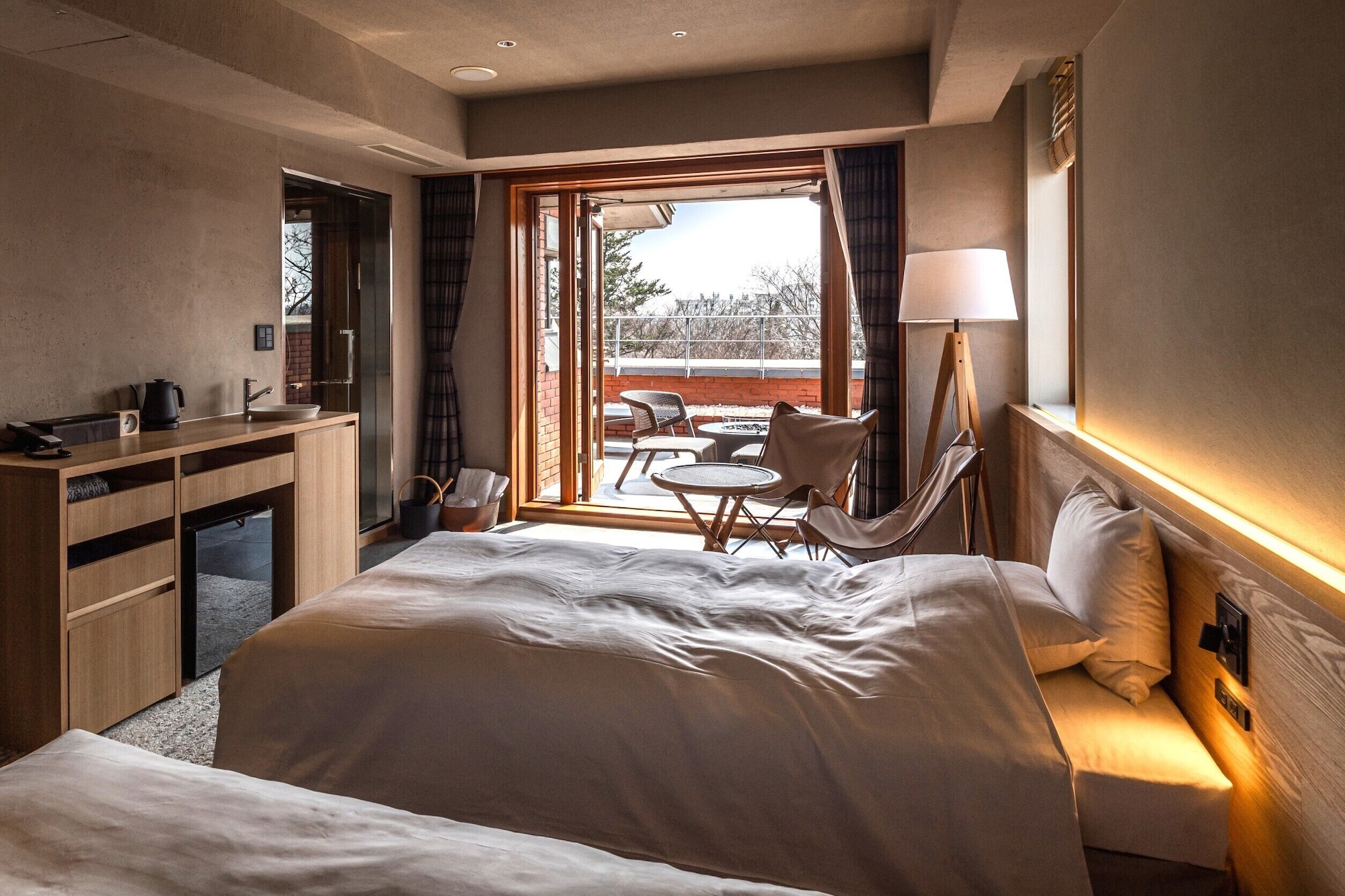Deluxe, Twin Beds, with Extra Bed, Sauna