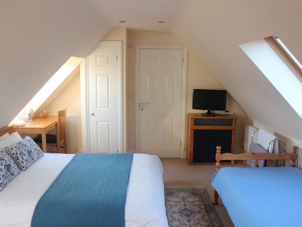 Family, Triple, 1 King and 1 Single Beds, Bath and Shower