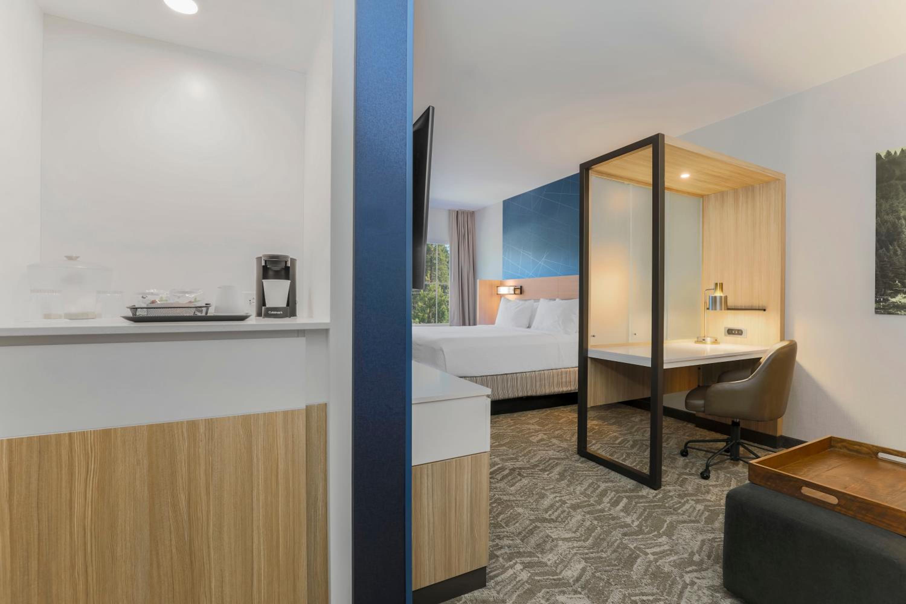 جناح استوديو بسريرين كوين مع سرير سحّاب إضافي، SpringHill Suites by Marriott Truckee Lake Tahoe 7/7