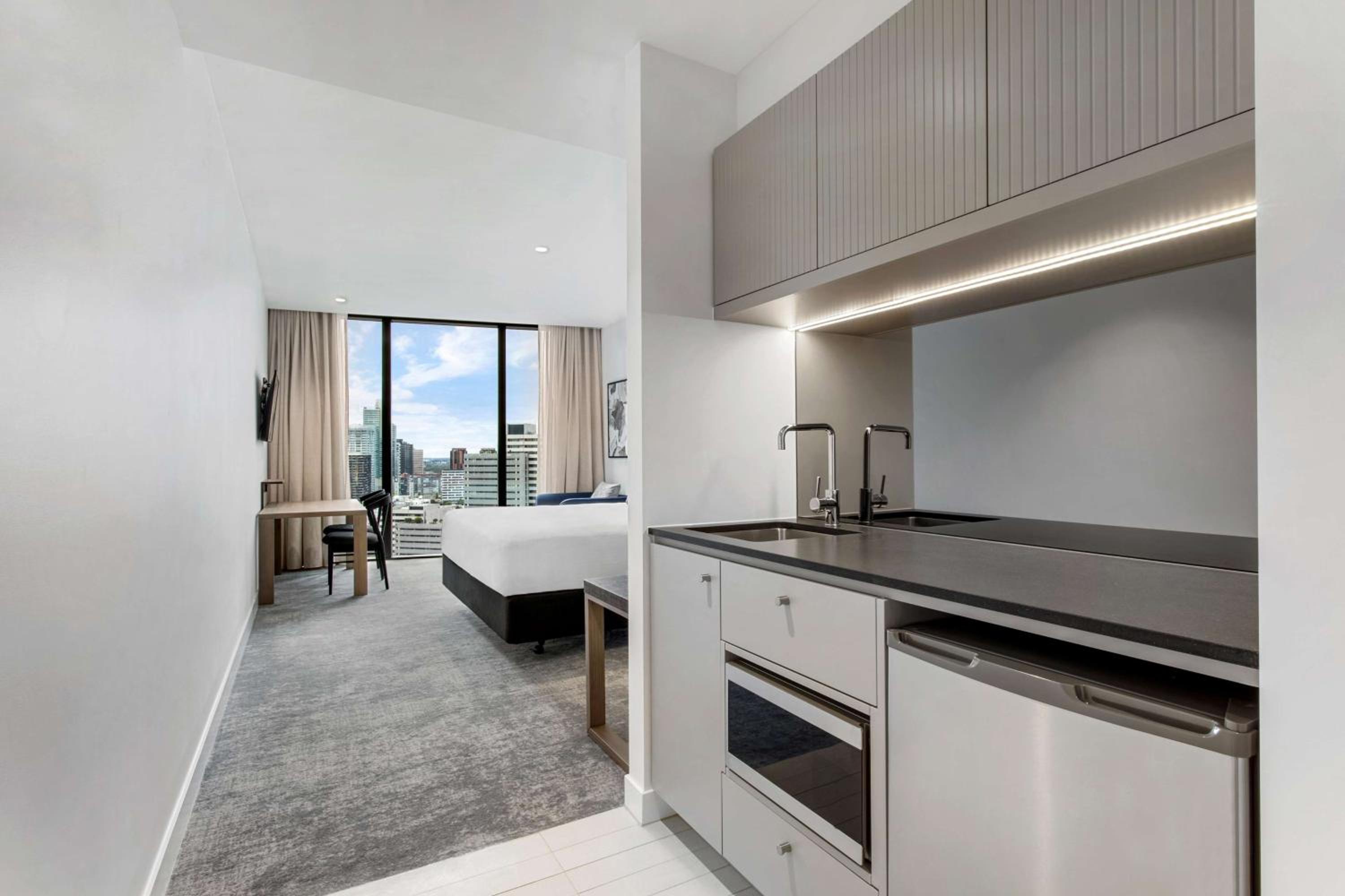 شقة متصلة بسرير كينج بغرفتي نوم، Adina Apartment Hotel Melbourne Southbank 8/8