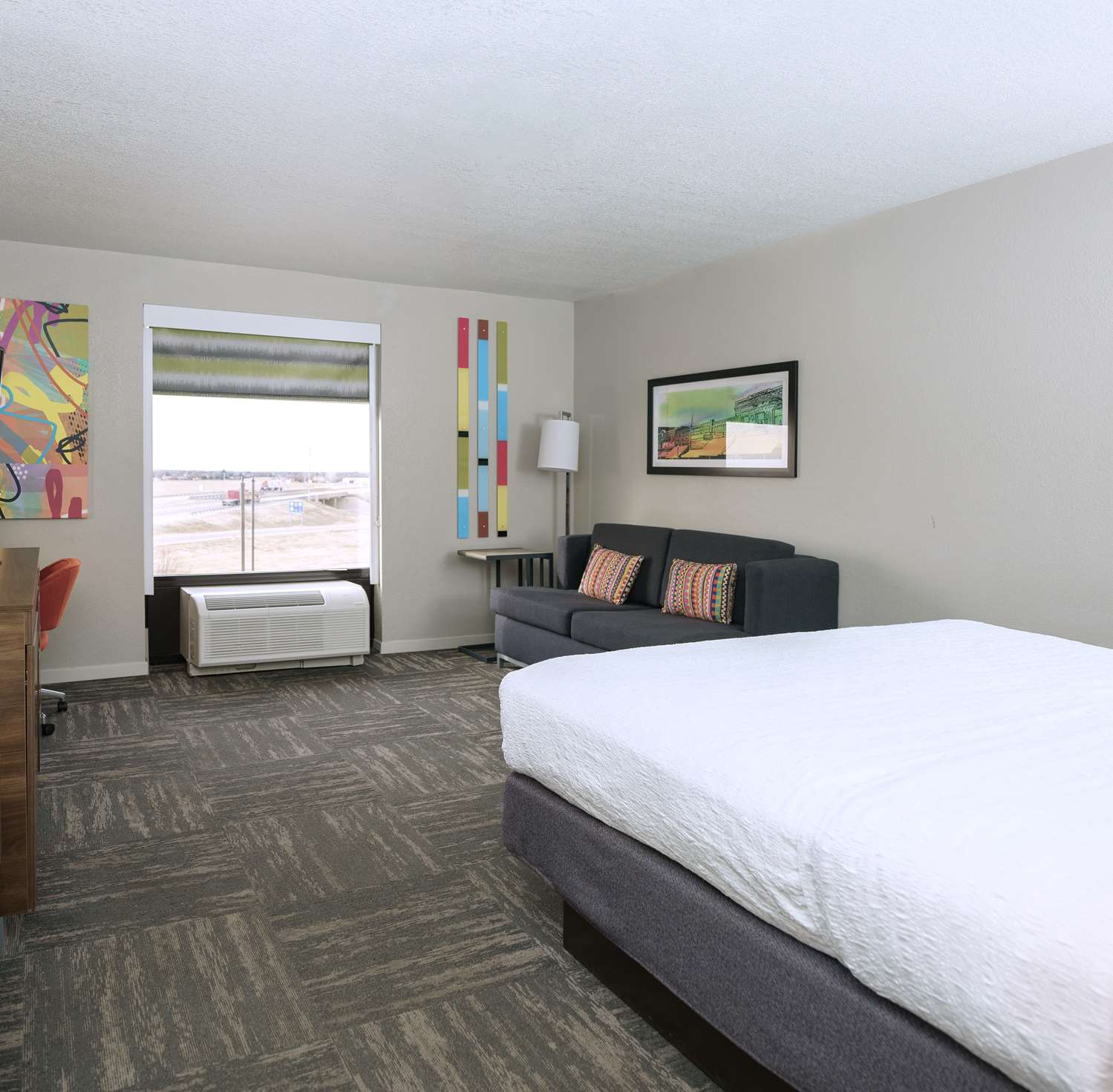 Study, King Bed, Sofa