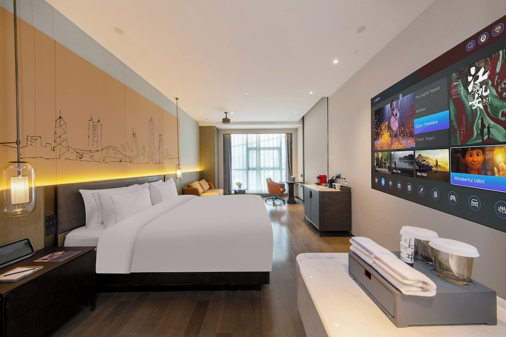 غرفة شهر العسل مفردة بسرير كوين، UrCove By Hyatt Shenzhen Luohu 2/6