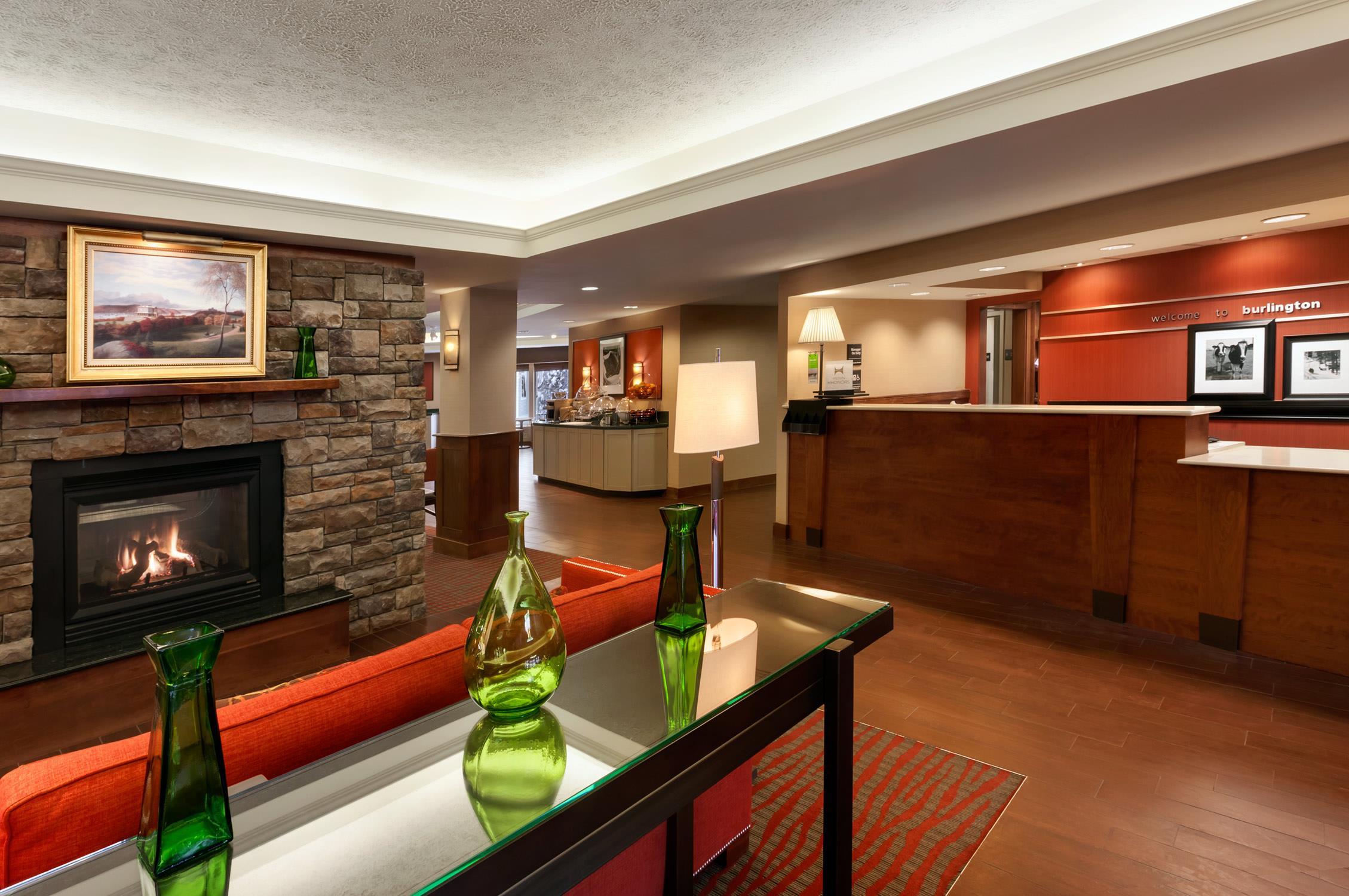 Lobby at Hampton Inn Colchester, COLCHESTER - VT