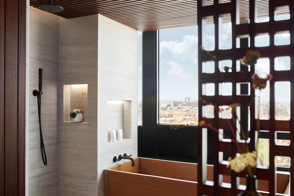 Lobby at Nobu Hotel Barcelona, BARCELONA