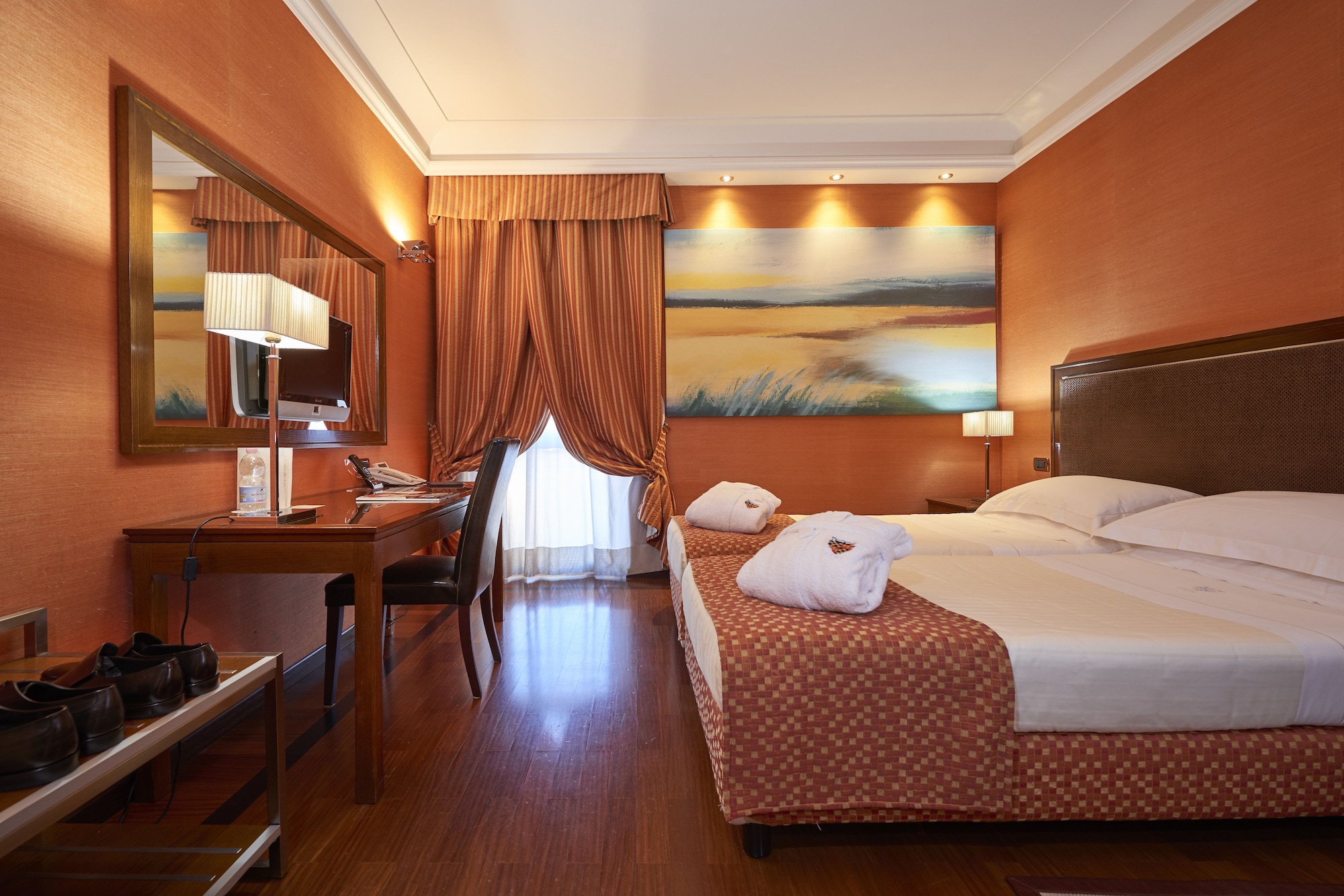 غرفة كومفورت مفردة بسريرين منفصلين، Grand Hotel Adriatico 8/10