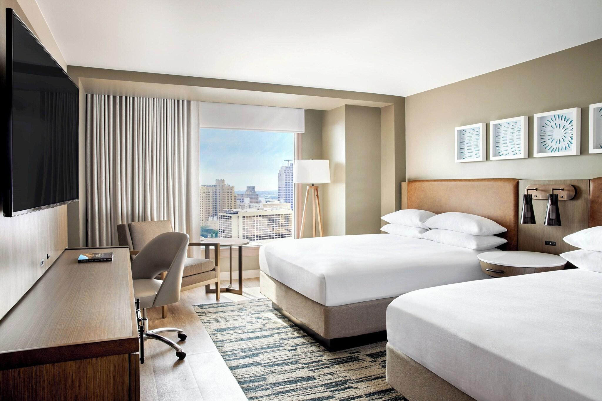 جناح بسريرين كوين، San Antonio Marriott Rivercenter on The River Walk 3/5