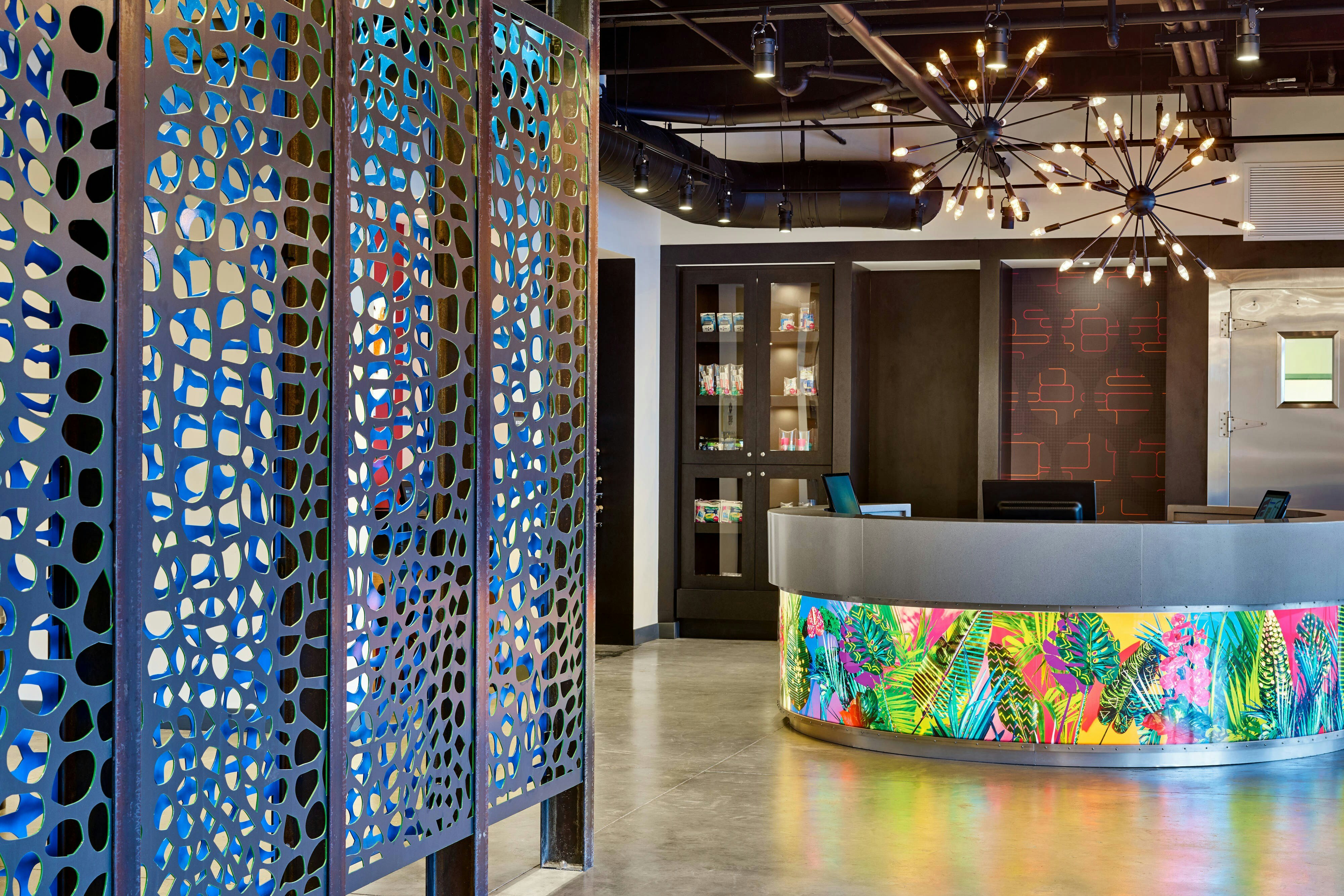 Lobby at ALOFT MIAMI AIRPORT, MIAMI - FL