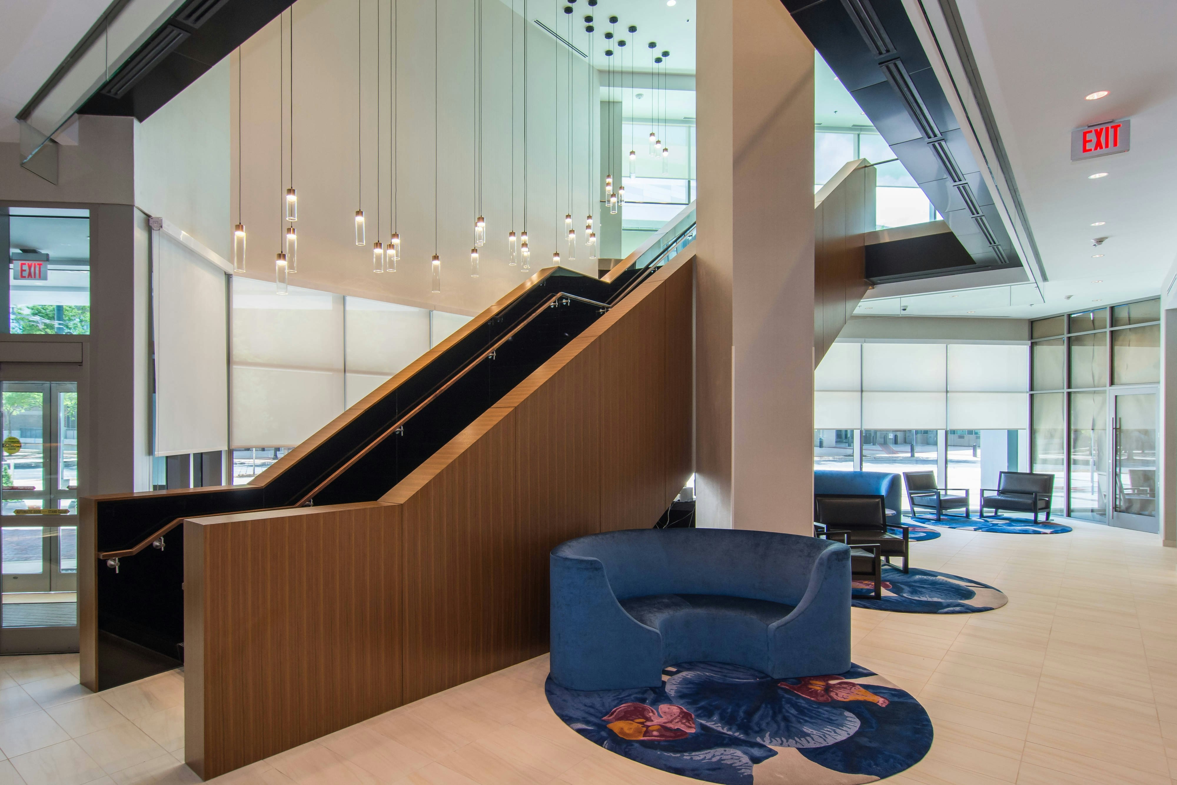 Lobby at SpringHill Suites by Marriott Charlotte City Center, CHARLOTTE - NC
