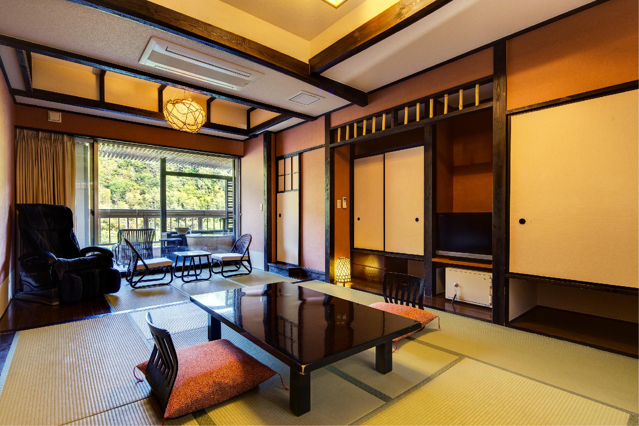 Japanese, Deluxe, Outdoor Bath