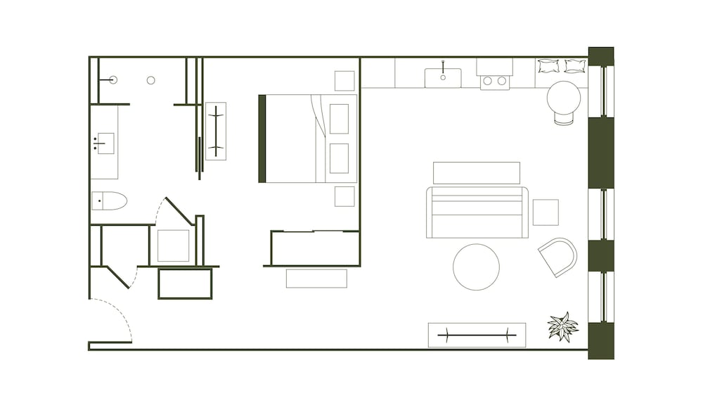 1 BEDROOM, DELUXE
