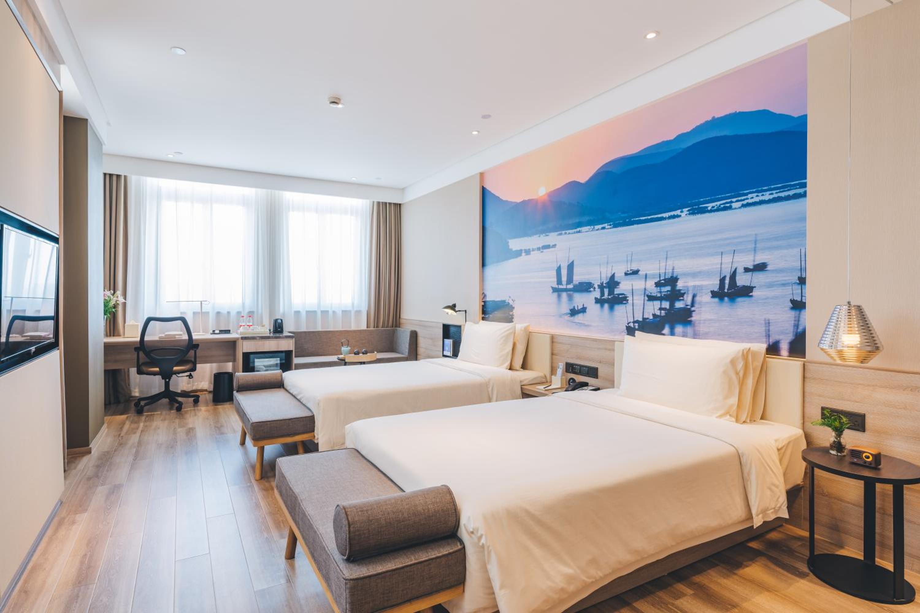 Jimu, Suite, King Bed، Atour Hotel (Suzhou North High Speed Railway Station, Qiyage Garden) 2/3