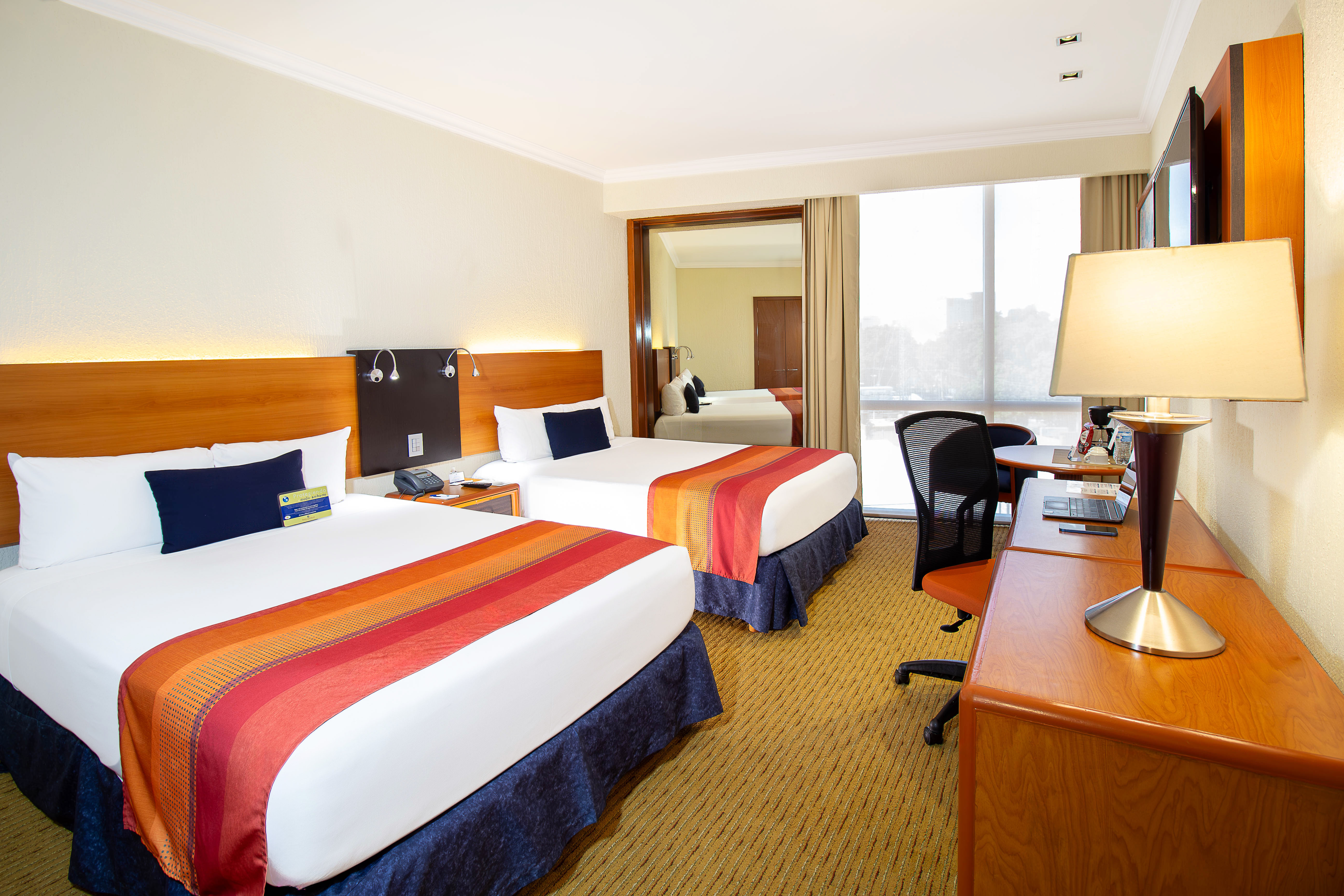 Executive, Single, 2 Double Beds