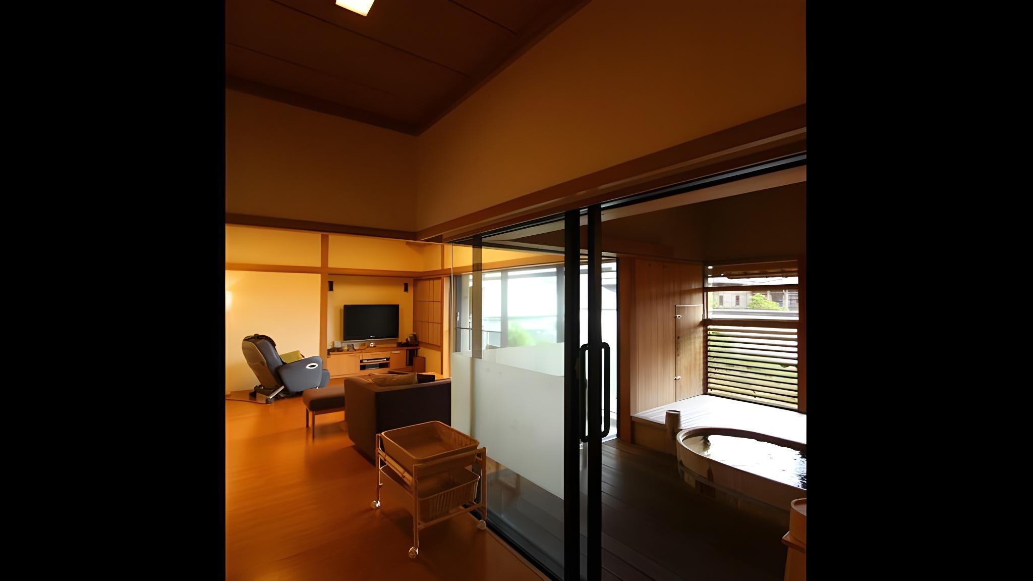 Japanese Western, Comfort, Suite, Outdoor Bath
