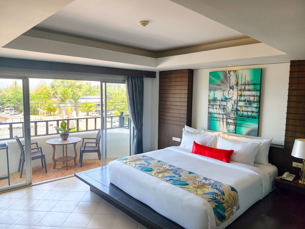 غرفة سوبيريور بسرير كوين بإطلالة على الجبل، Wild Orchid Villa Krabi 5/7