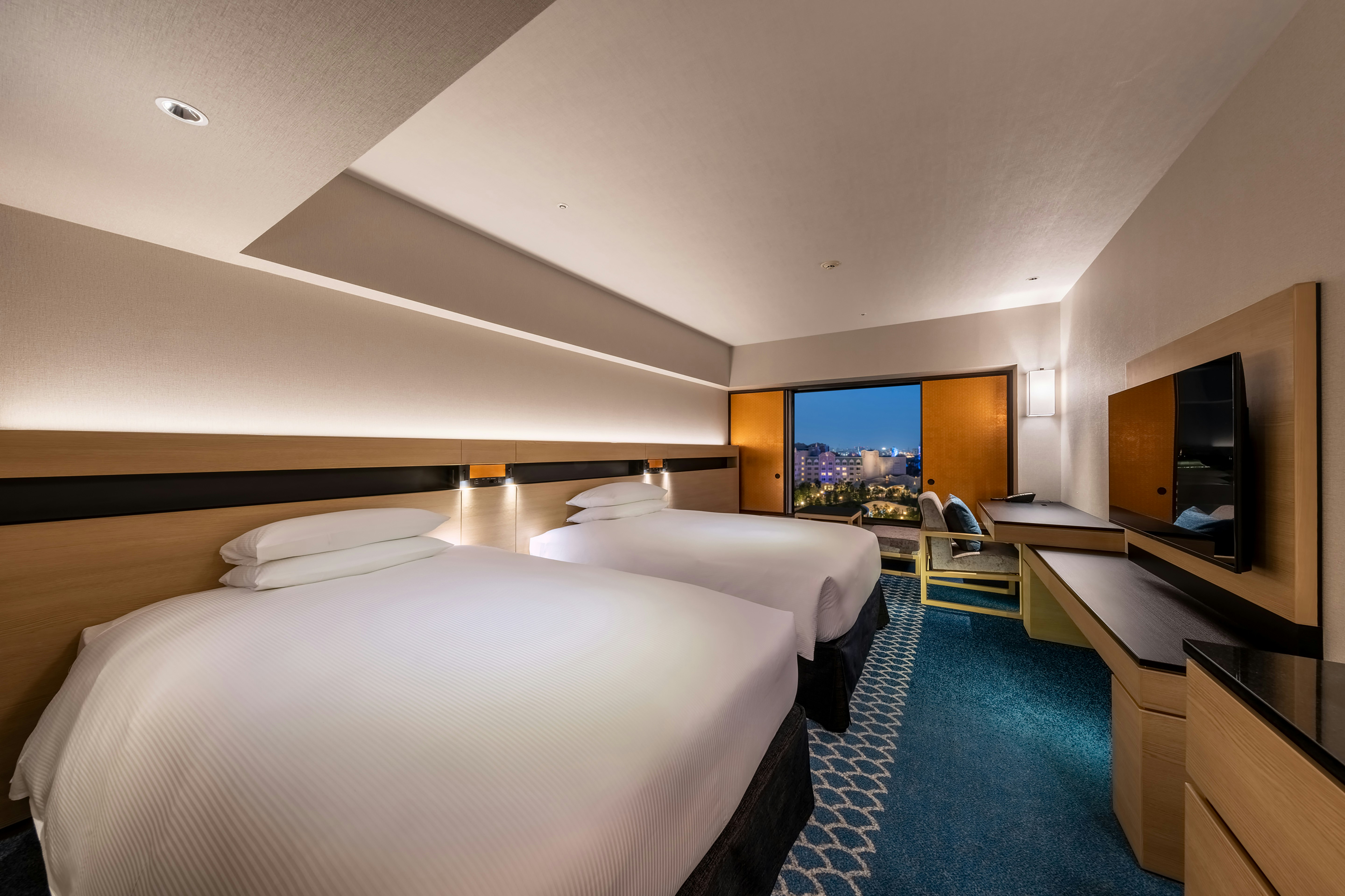Park, Deluxe, Twin Beds