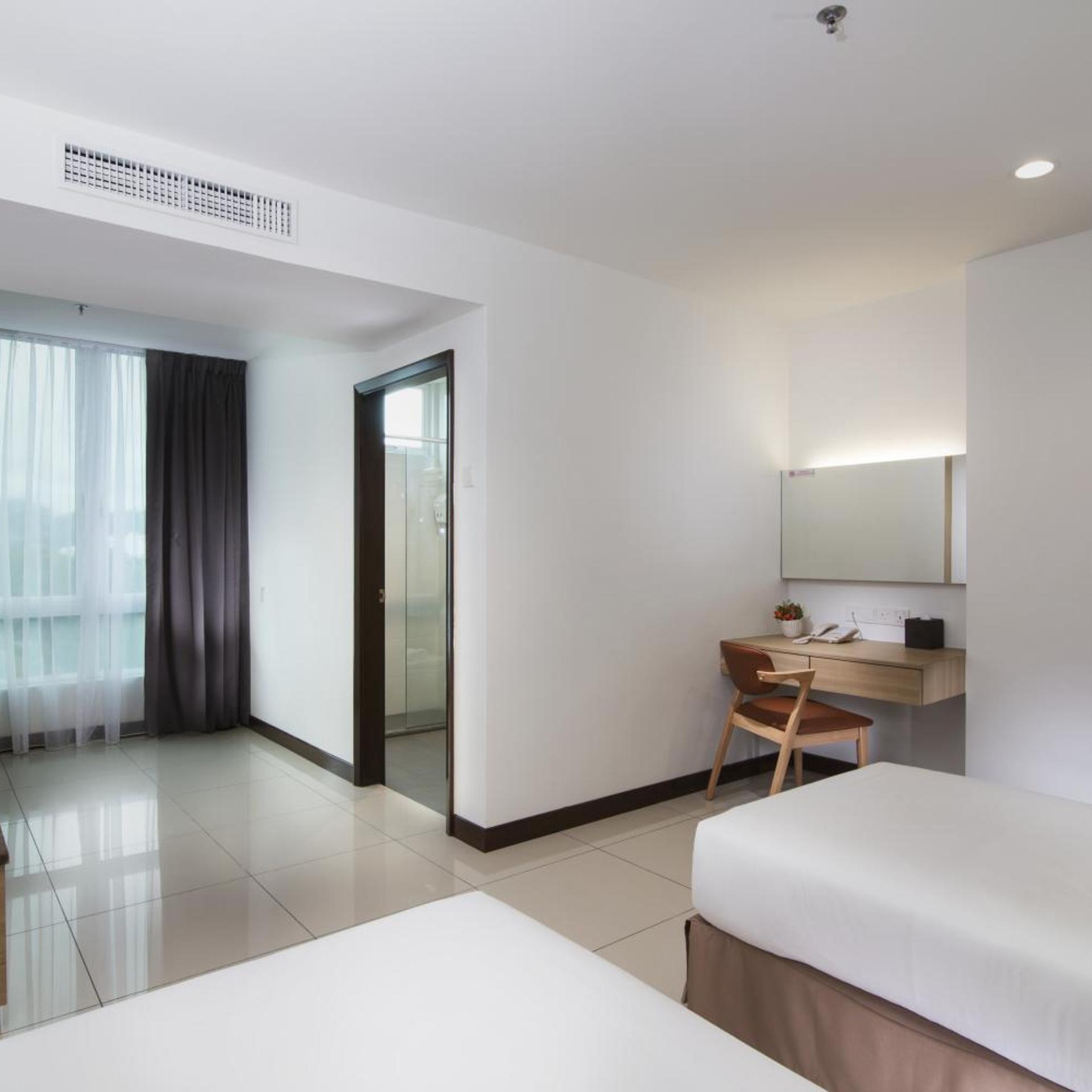 شقة ديلوكس بغرفتي نوم، One Pacific Hotel Serviced Apartments 5/10