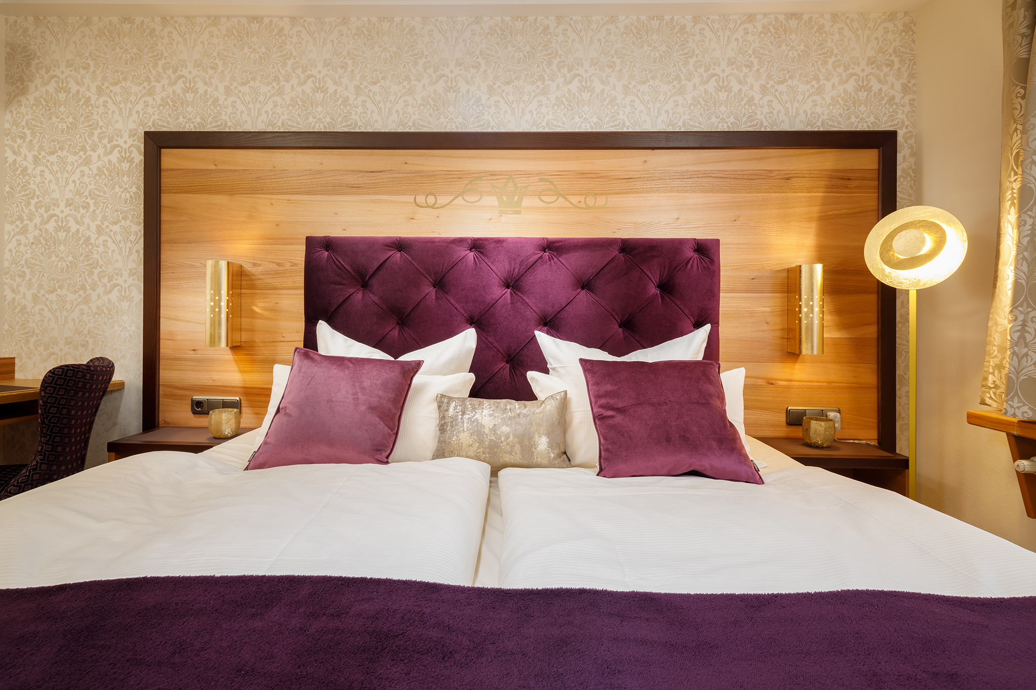 غرفة كلاسيكية بسرير مزدوج، Hotel Schlosskrone 2/2