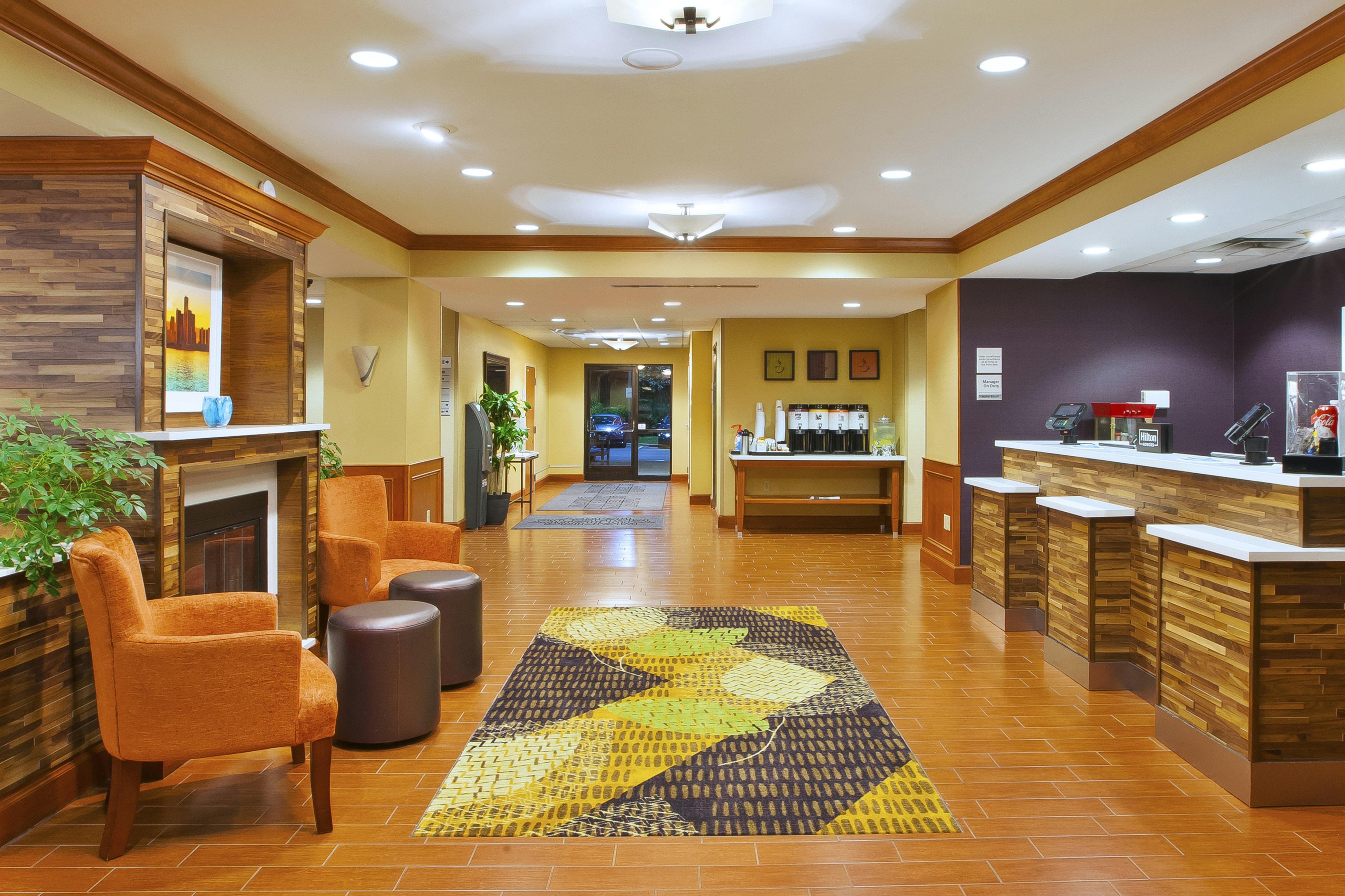 Lobby at Hampton Inn by Hilton Commerce Novi, COMMERCE TOWNSHIP - MI