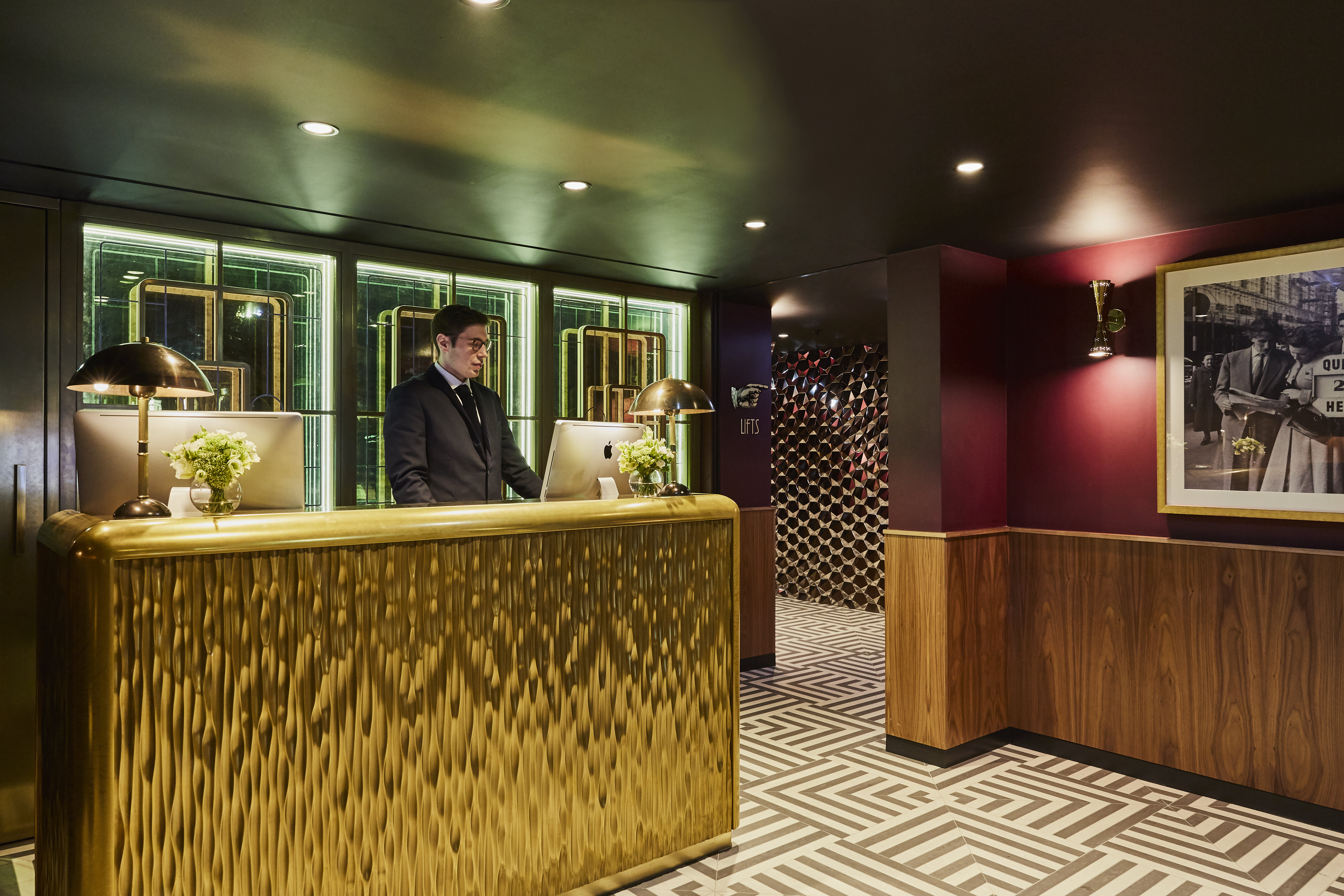 Lobby at Hotel Indigo London - 1 Leicester Square by IHG, LONDON