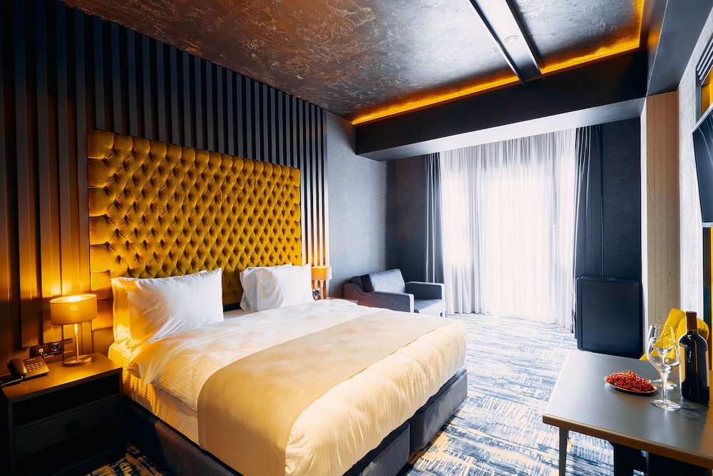 غرفة ديلوكس بسرير مزدوج أو سريرين منفصلين بإطلالة على البحر، Tapis Rouge Design Boutique Hotel 10/10