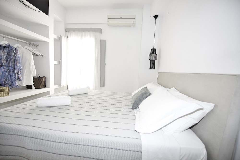 غرفة بسرير مزدوج أو سريرين منفصلين، Anessis Santorini 3/8